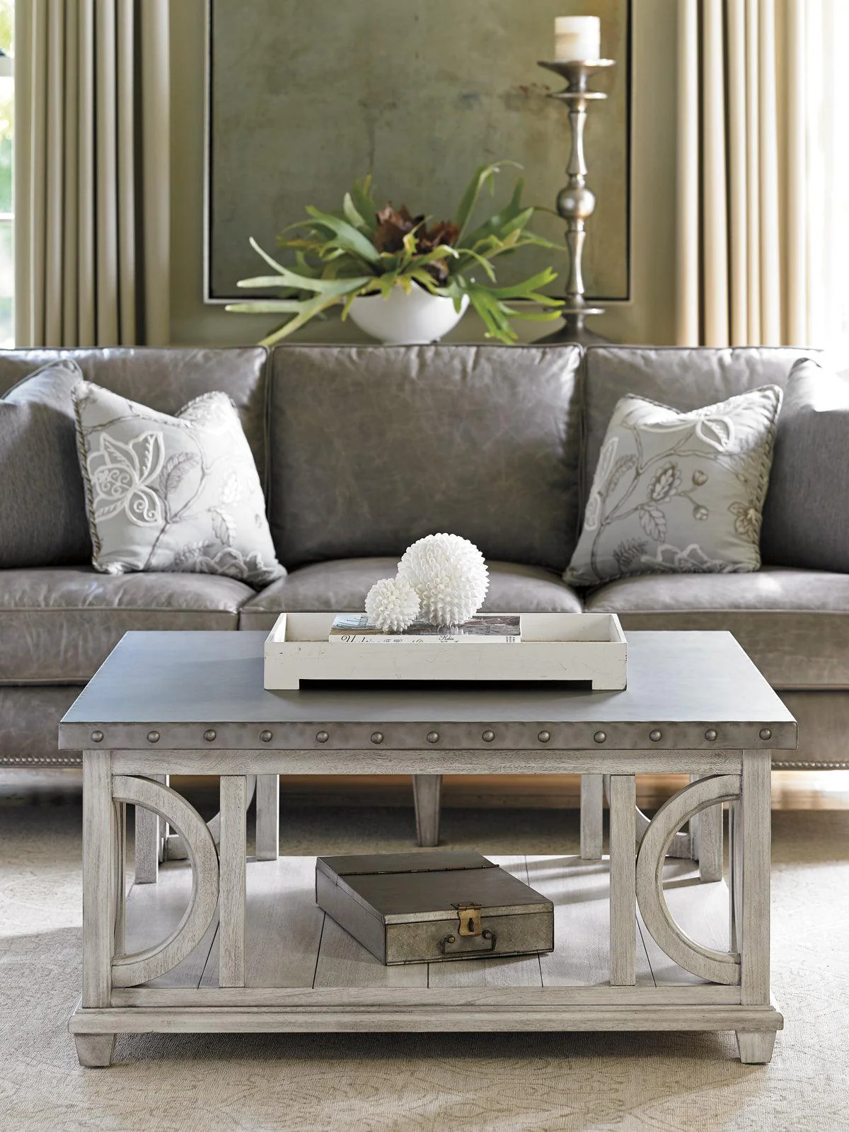 Oyster Bay Litchfield Square Cocktail Table - Frankwebs