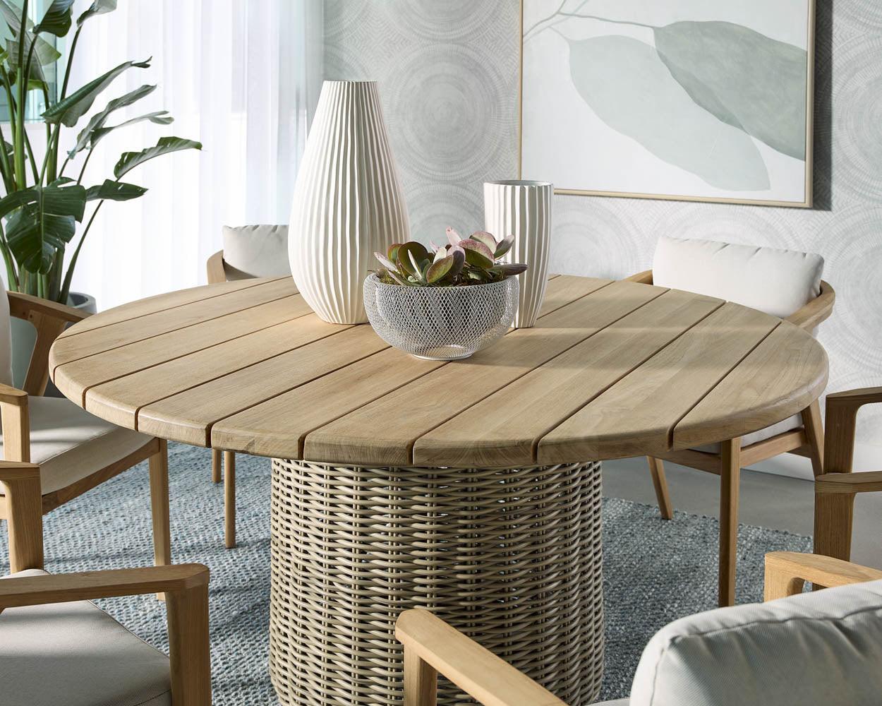 Riviera Dining Table - Round - 60