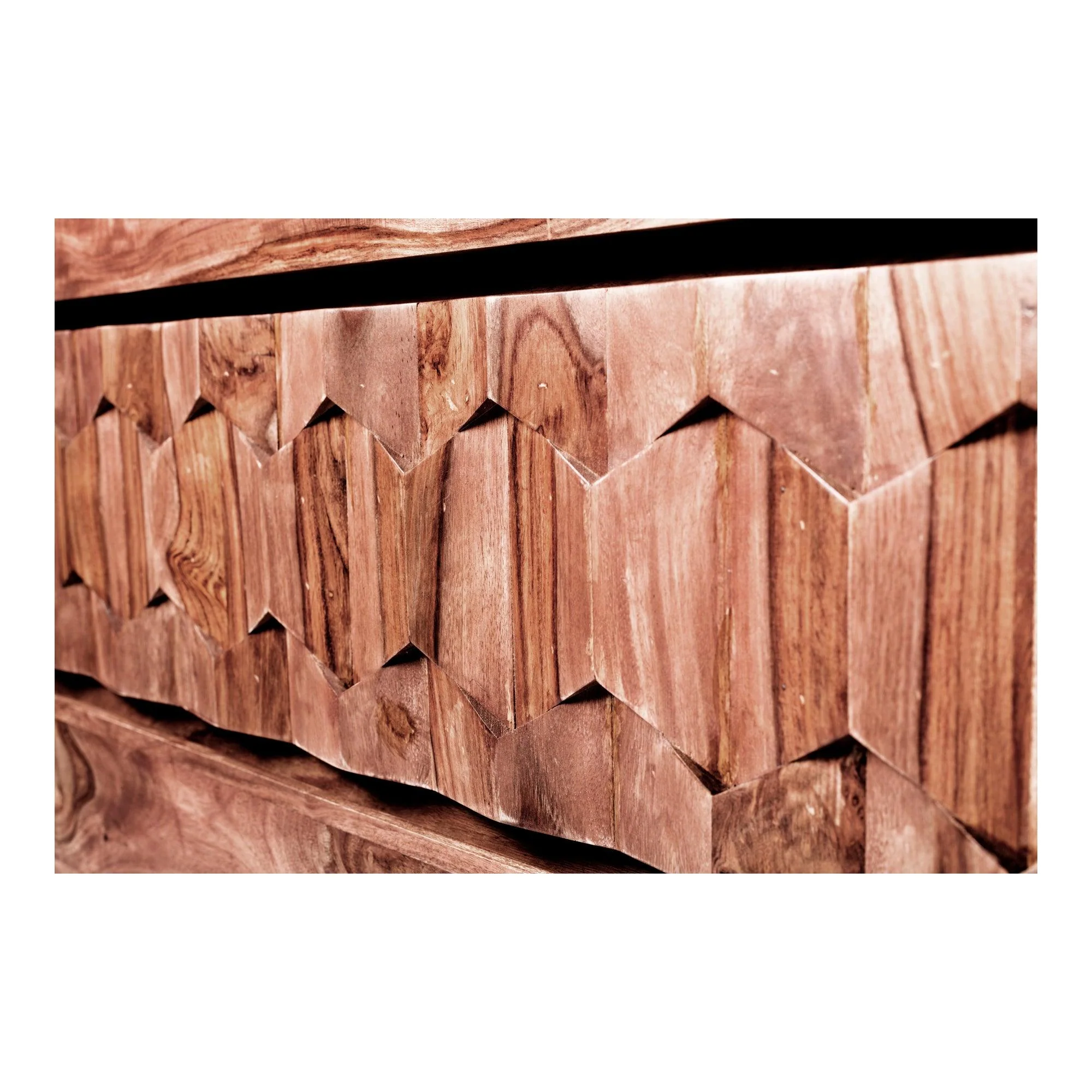 O2 3 Drawer Nightstand Brown - Frankwebs