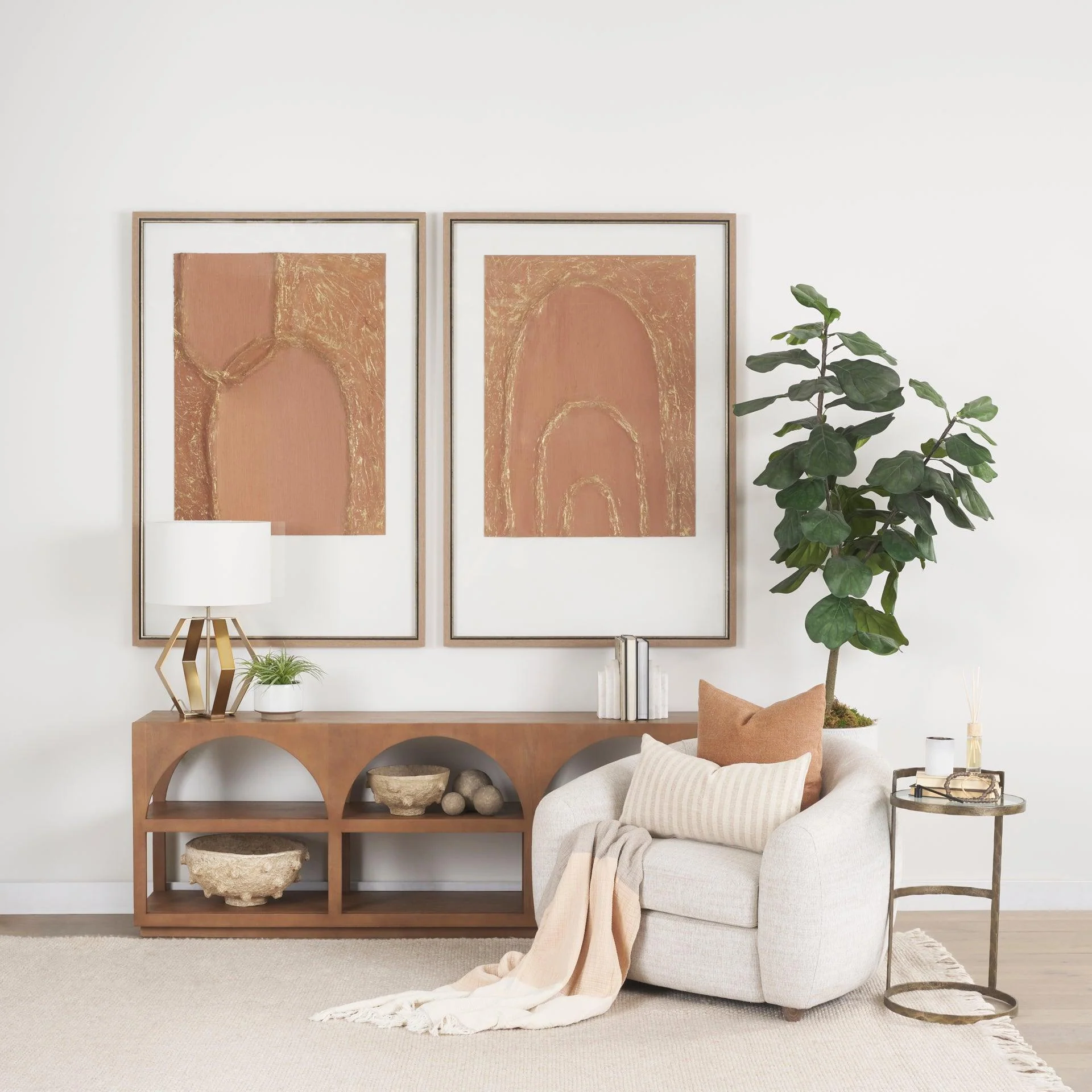 Terracotta Arches II - Frankwebs