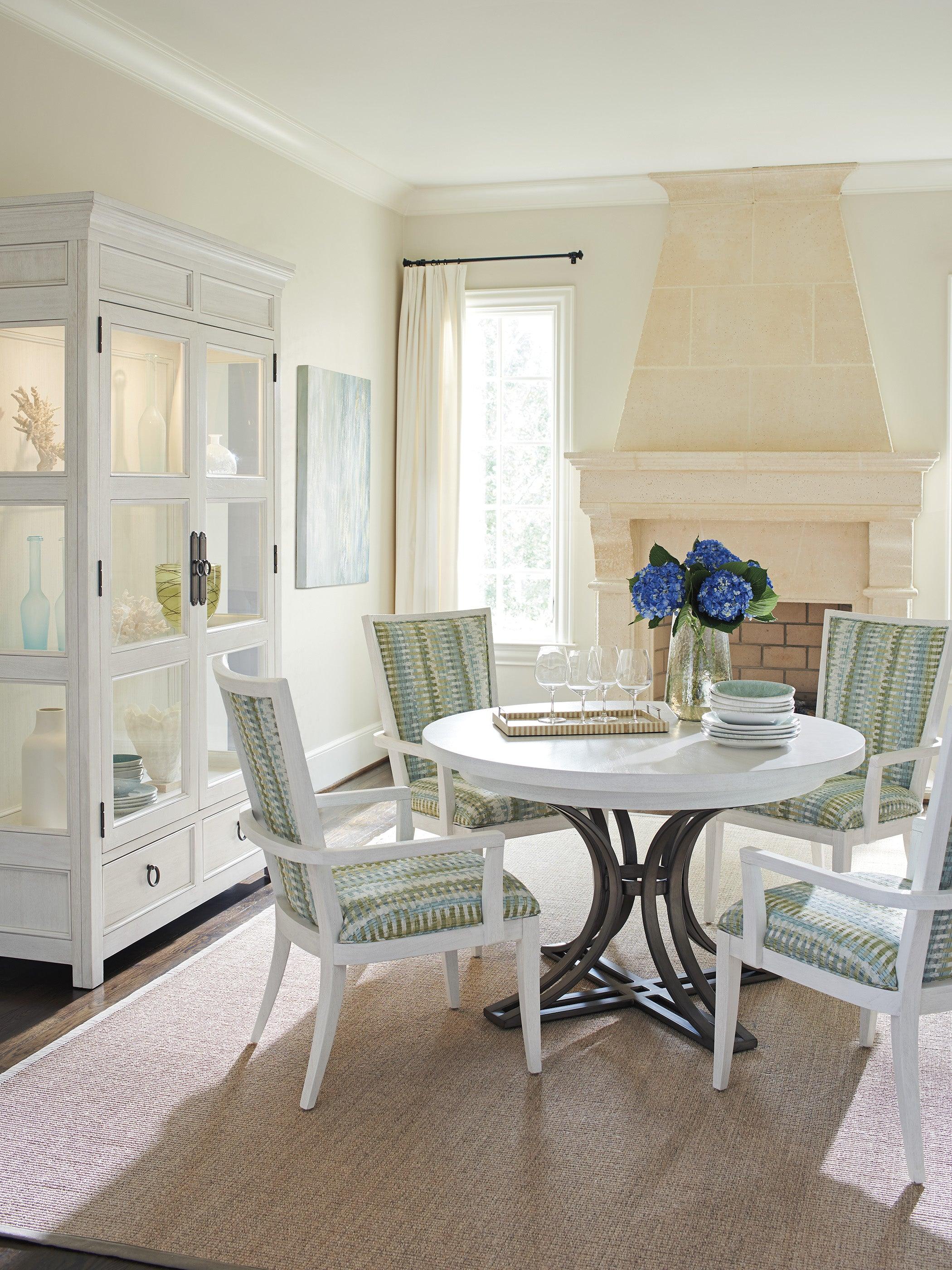 Ocean Breeze Marsh Creek Round Dining Table - Frankwebs