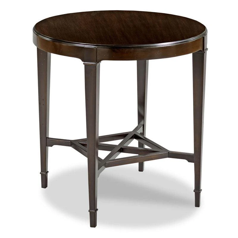 Addison Round Lamp Table - Frankwebs