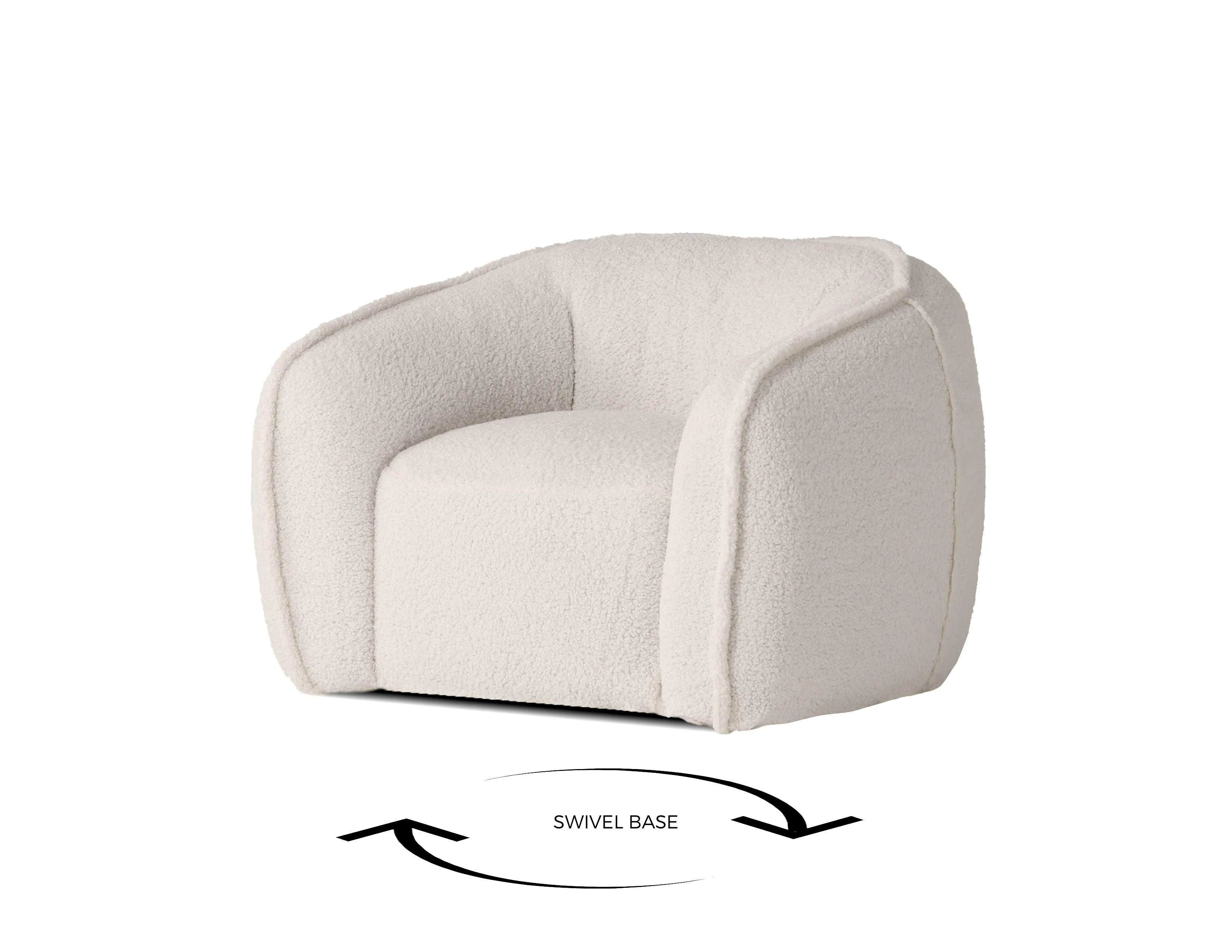 DUFFY Lounge Chair Swivel - Frankwebs