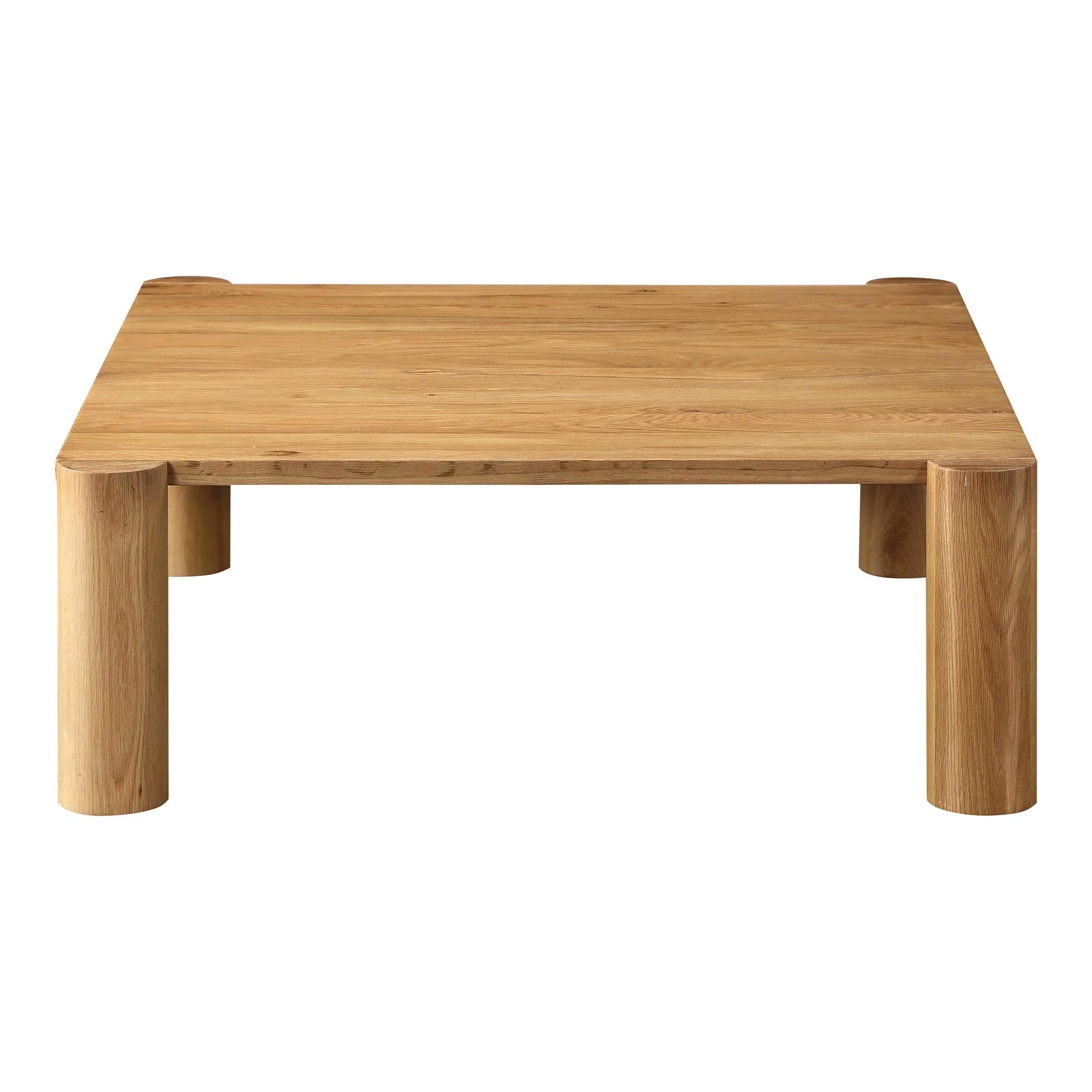 Post Coffee Table White Oak - Frankwebs