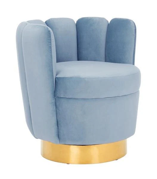 ARROW SWIVEL VELVET CHAIR - Frankwebs
