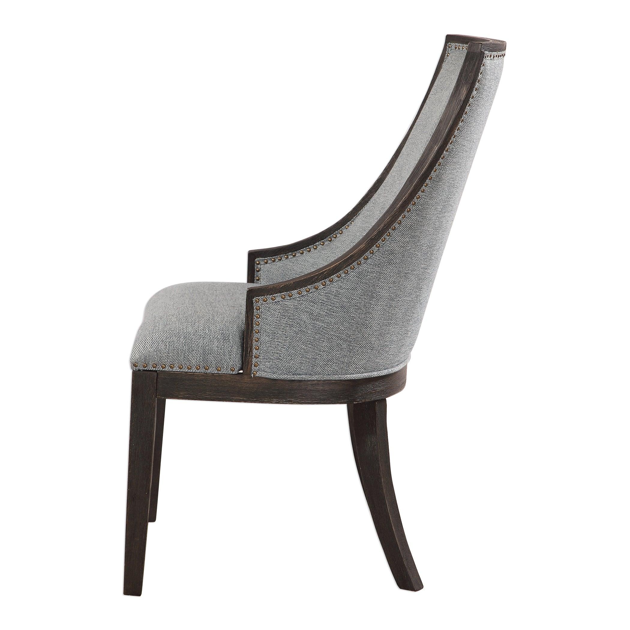 Janis Ebony Accent Chair - Frankwebs