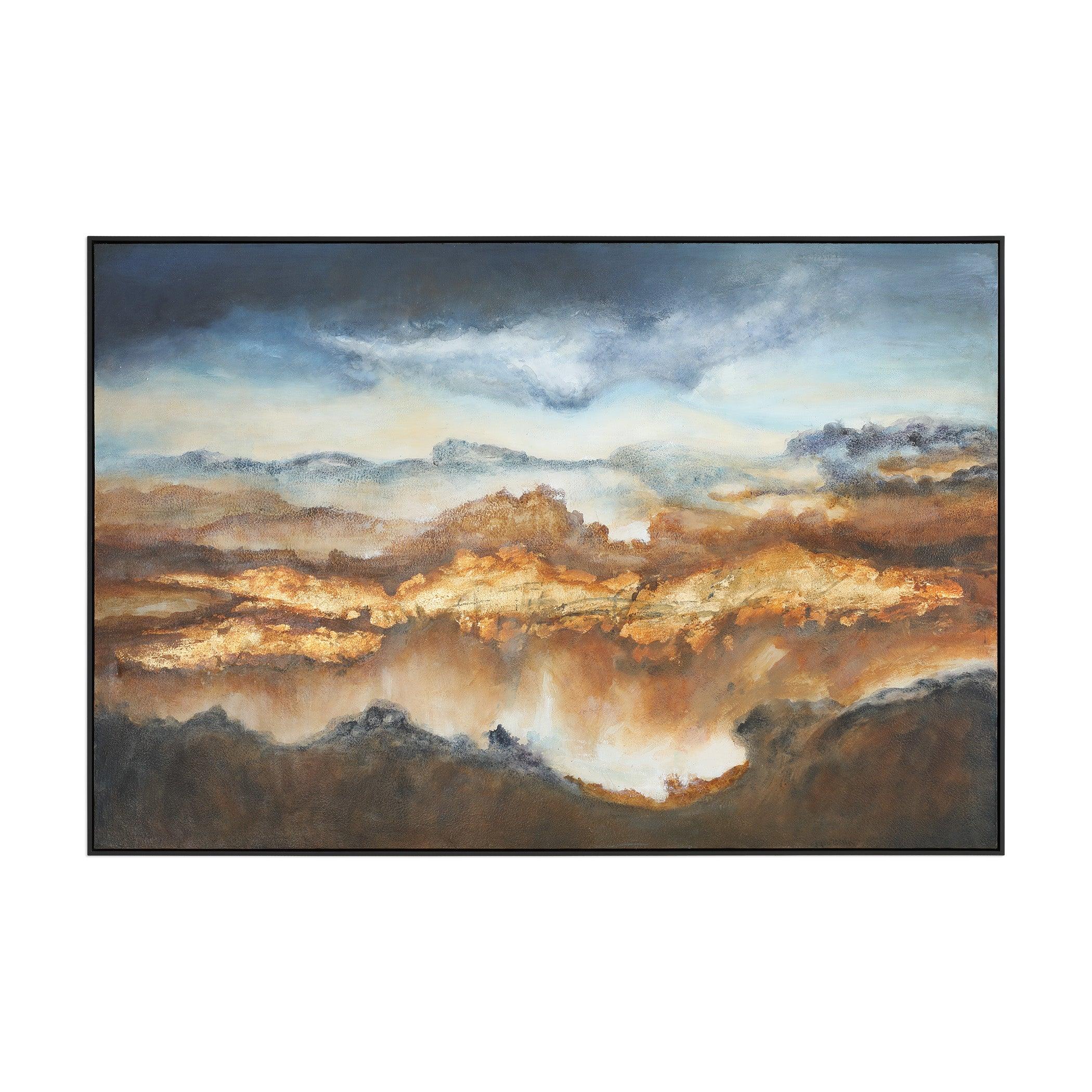 Valley Of Light Landscape Art - Frankwebs