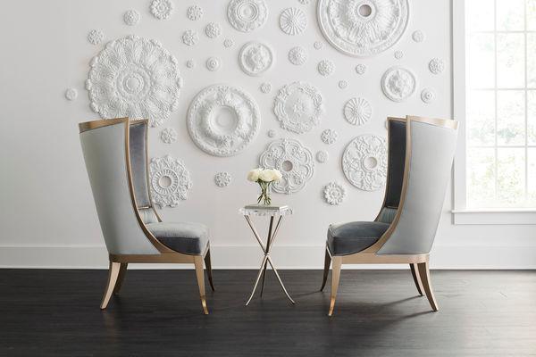 POP YOUR COLLAR CHAIR GRAY - Frankwebs