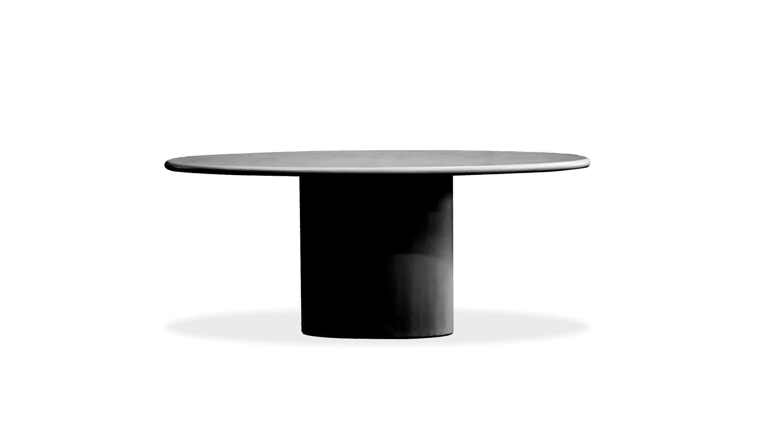 TUGG 87'' Dining Table Oval Microskin finish base - Frankwebs