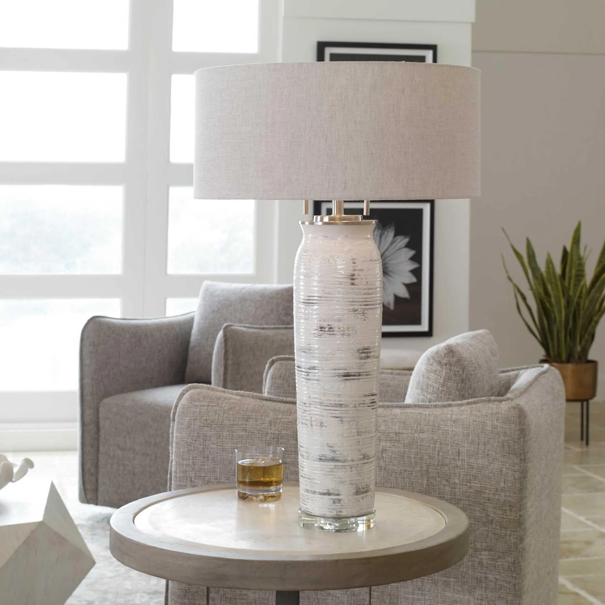 LENTA WHITE TABLE LAMP - Frankwebs