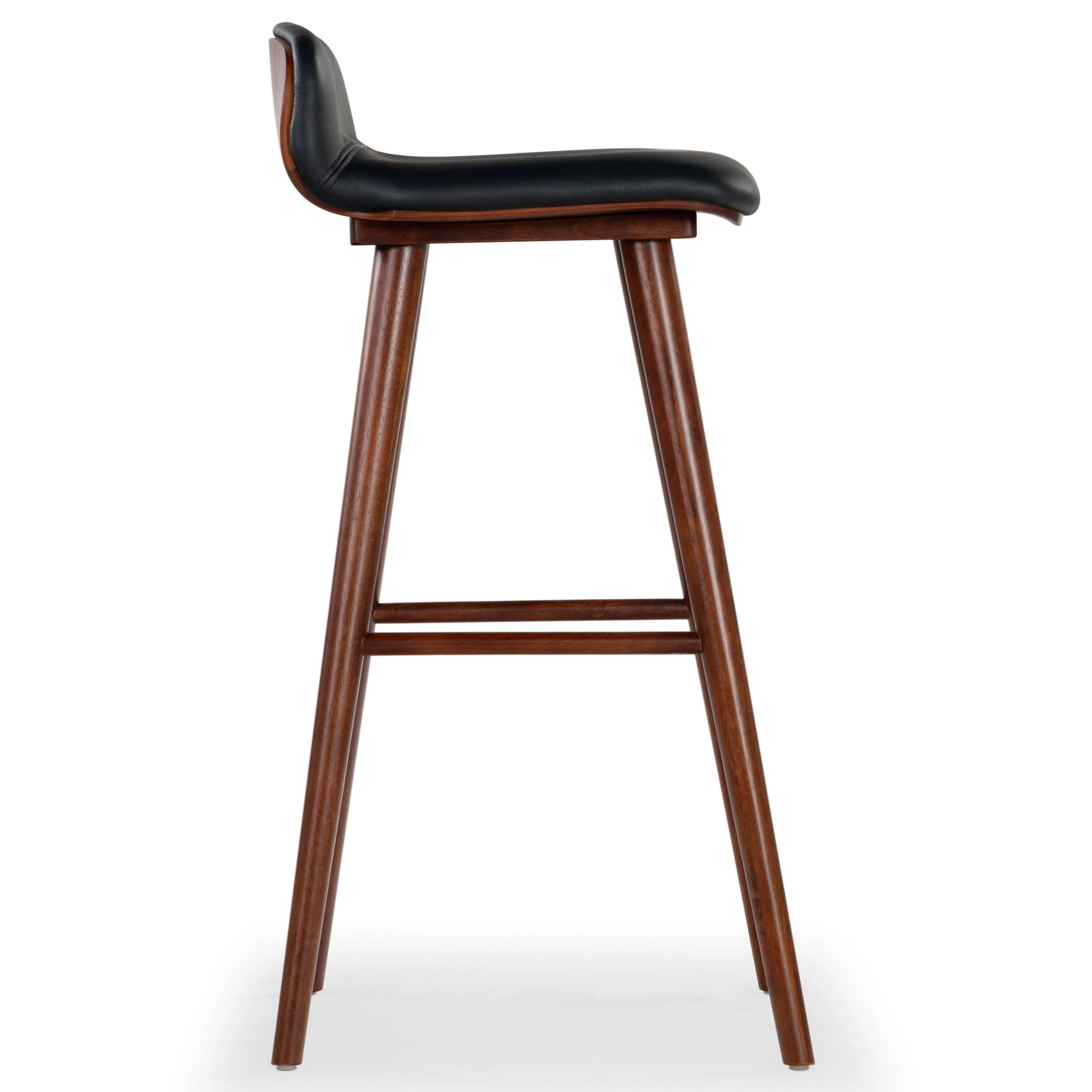 Tazmyn Leather Barstool - Frankwebs