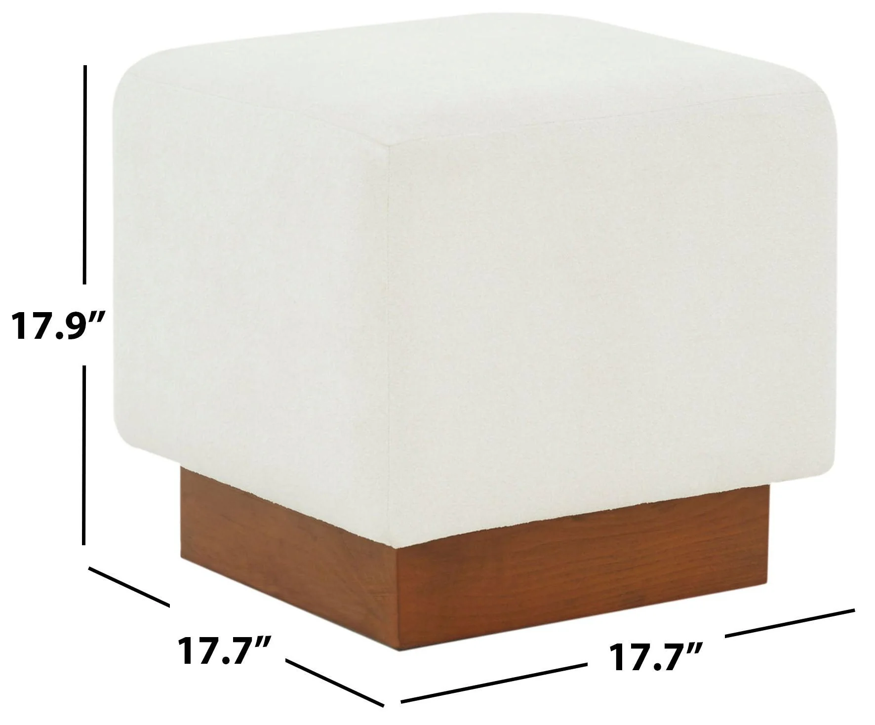 NATALYA SQUARE OTTOMAN - Frankwebs