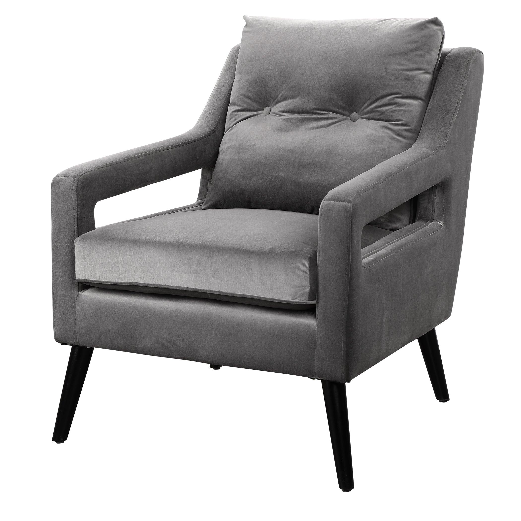O'Brien Gray Armchair - Frankwebs