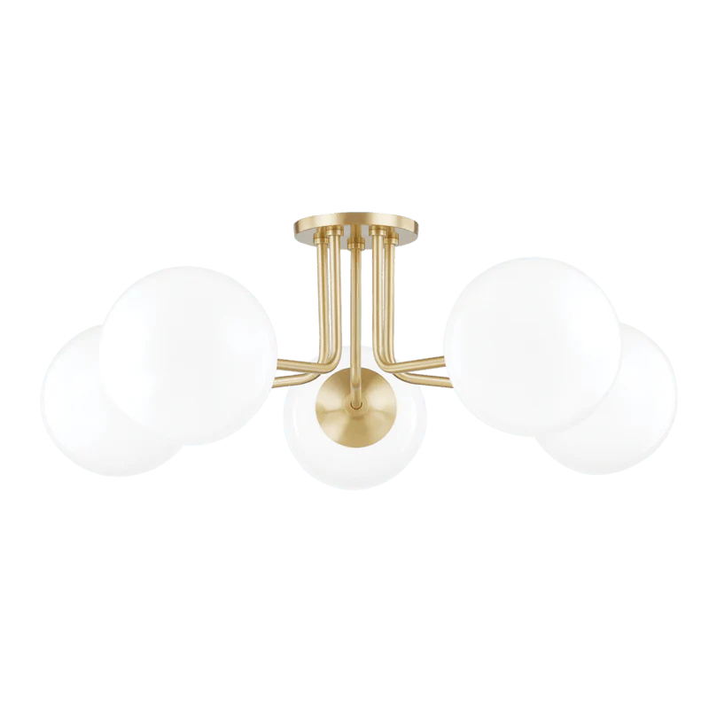 STELLA 5 LIGHT SEMI FLUSH - Frankwebs