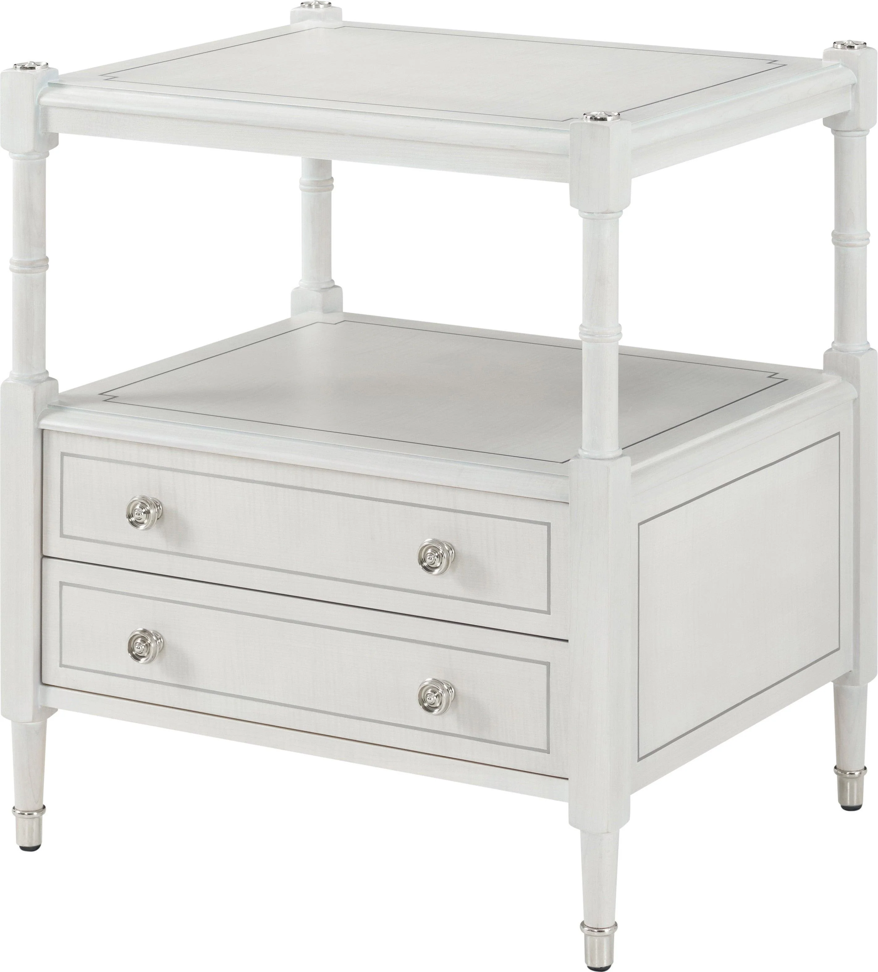 Spencer London 2-Drawer Nightstand - Frankwebs