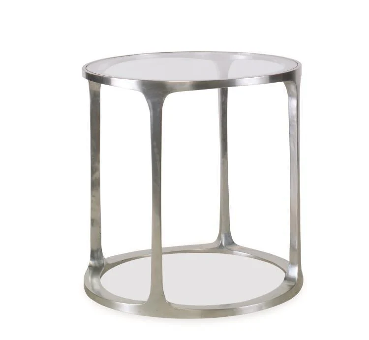 Aria Metal Chairside Table - Frankwebs
