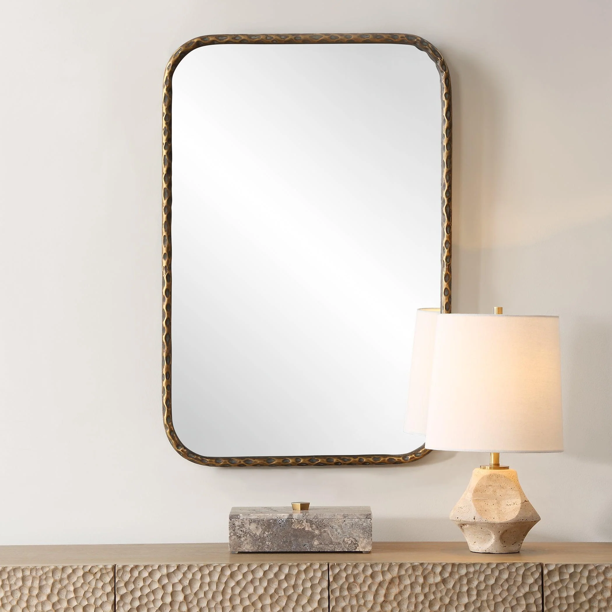A Little Knotty Bronze Vanity Mirror - Frankwebs