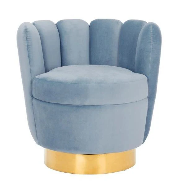 ARROW SWIVEL VELVET CHAIR - Frankwebs