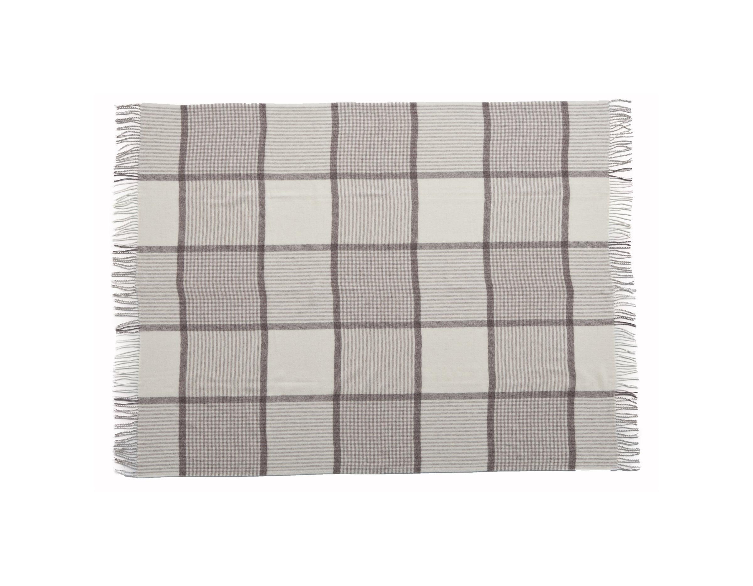 Winston Woven Throw Cream - Frankwebs