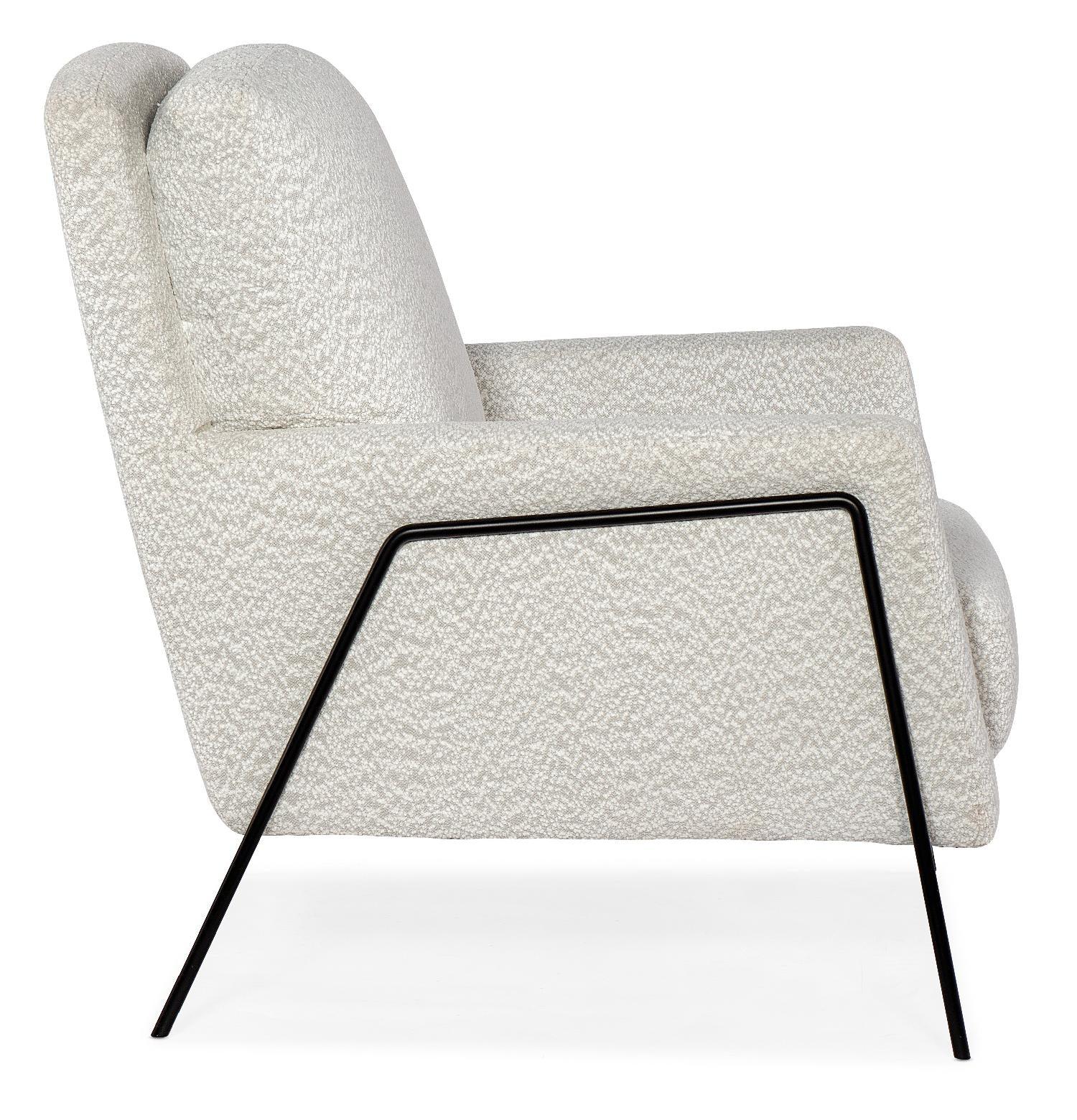 Amette Metal Frame Club Chair - Frankwebs