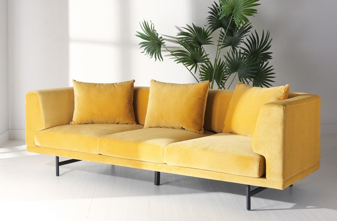 MARCY VELVET SOFA - Frankwebs
