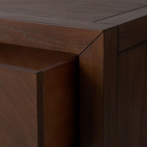 STEVE 2 DRAWER WOOD NIGHTSTAND - Frankwebs
