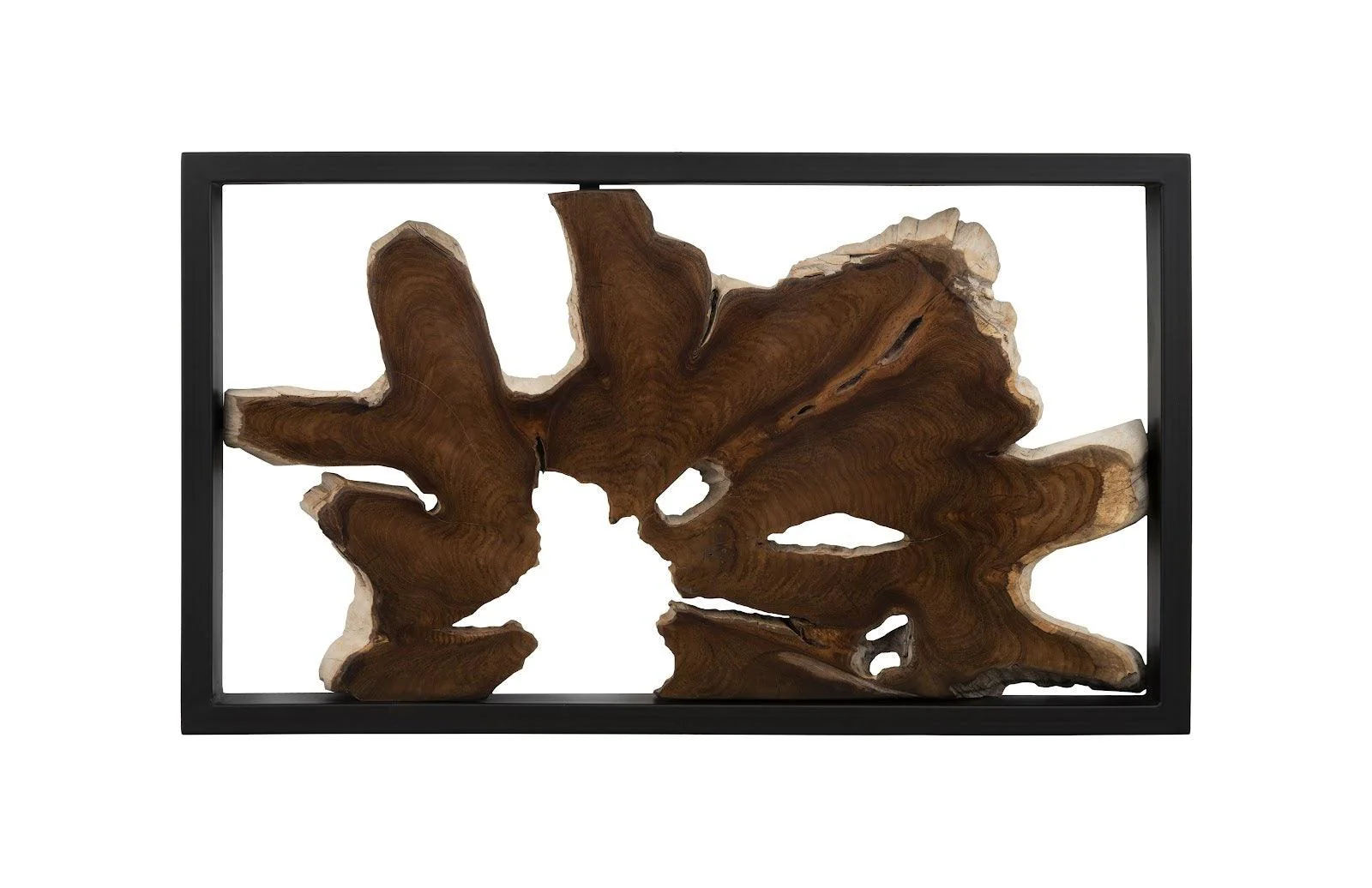 Framed Root Wall Art, Rectangle, Black - Frankwebs