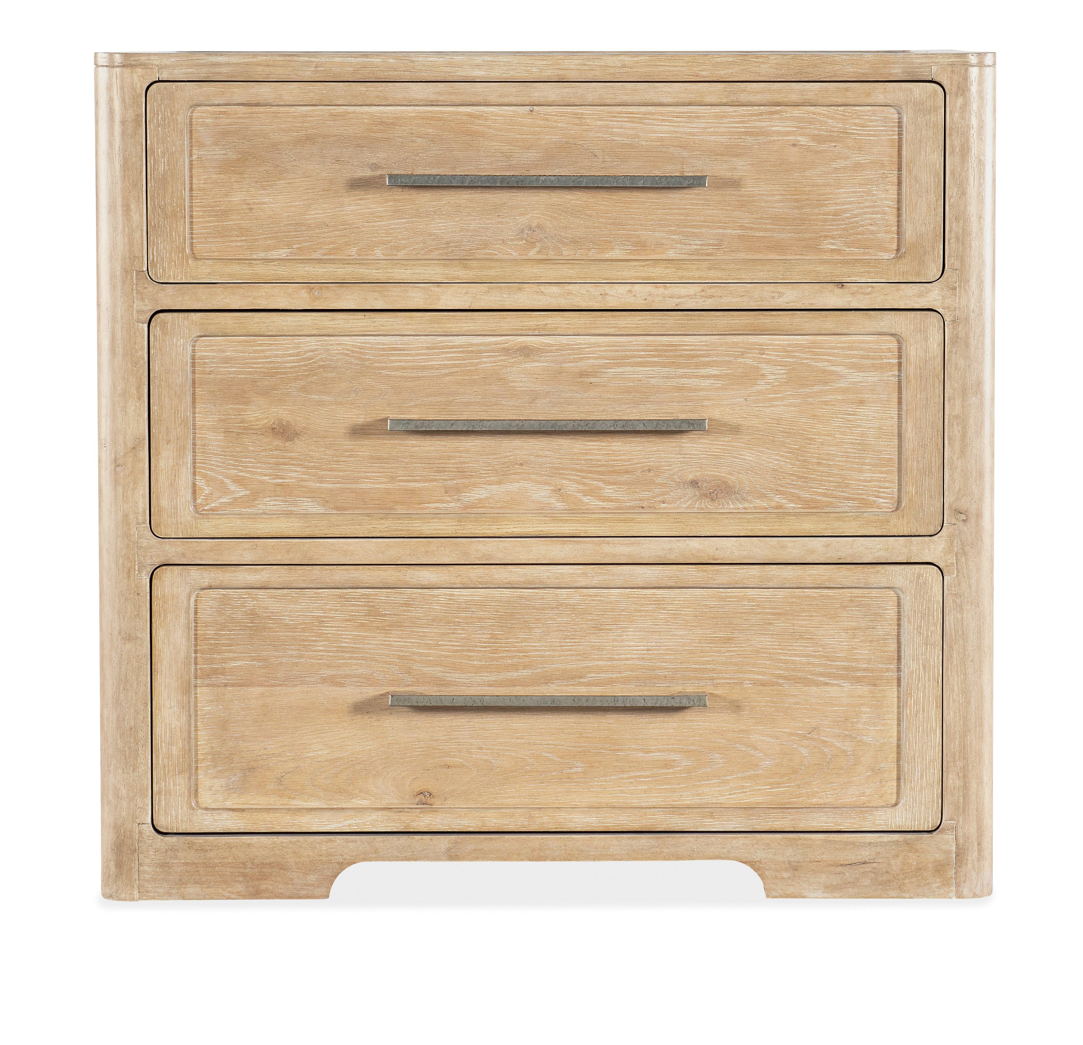 Retreat Three-Drawer Nightstand - Frankwebs