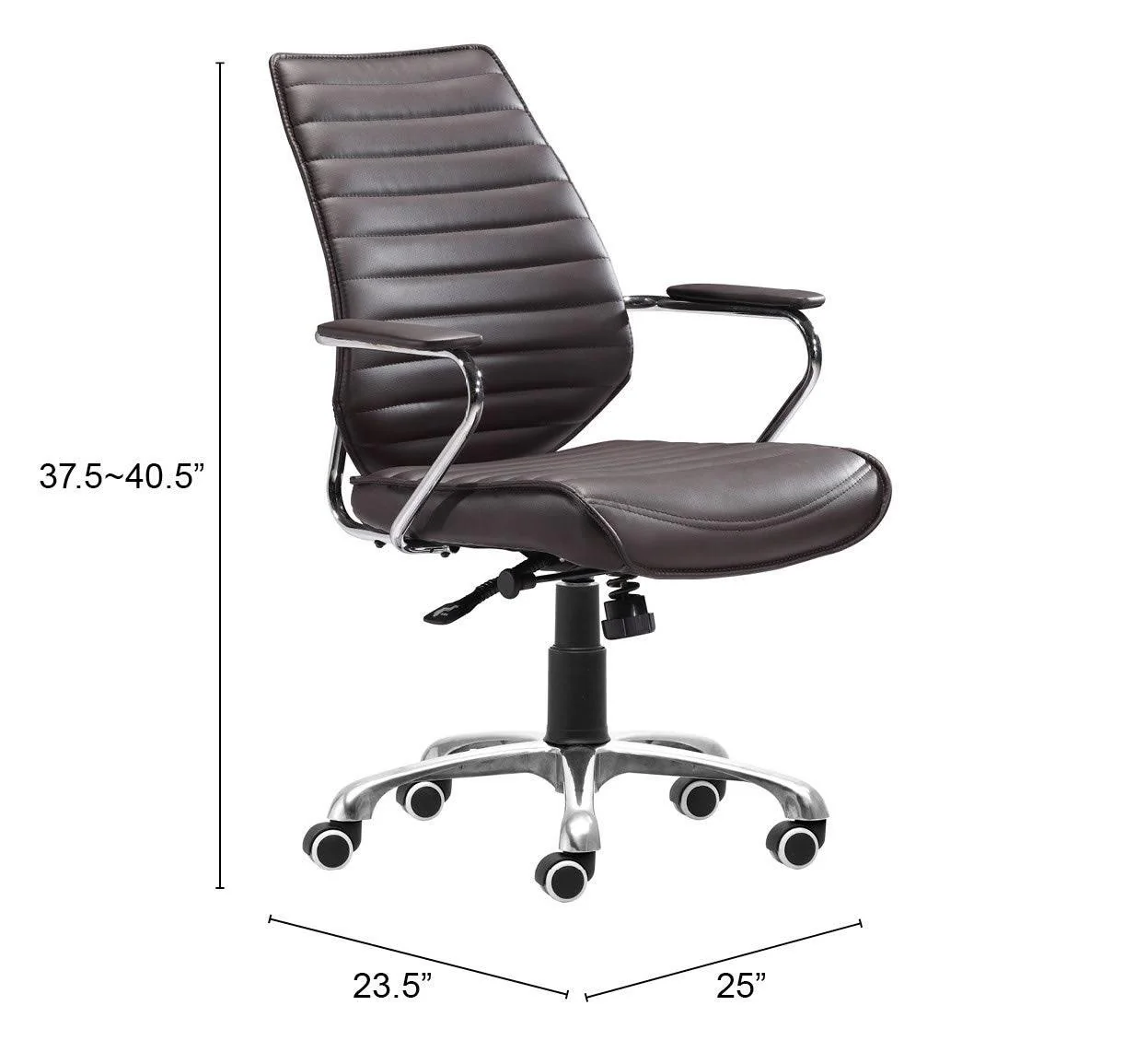 ENTERPRISE LOW BACK OFFICE CHAIR - Frankwebs