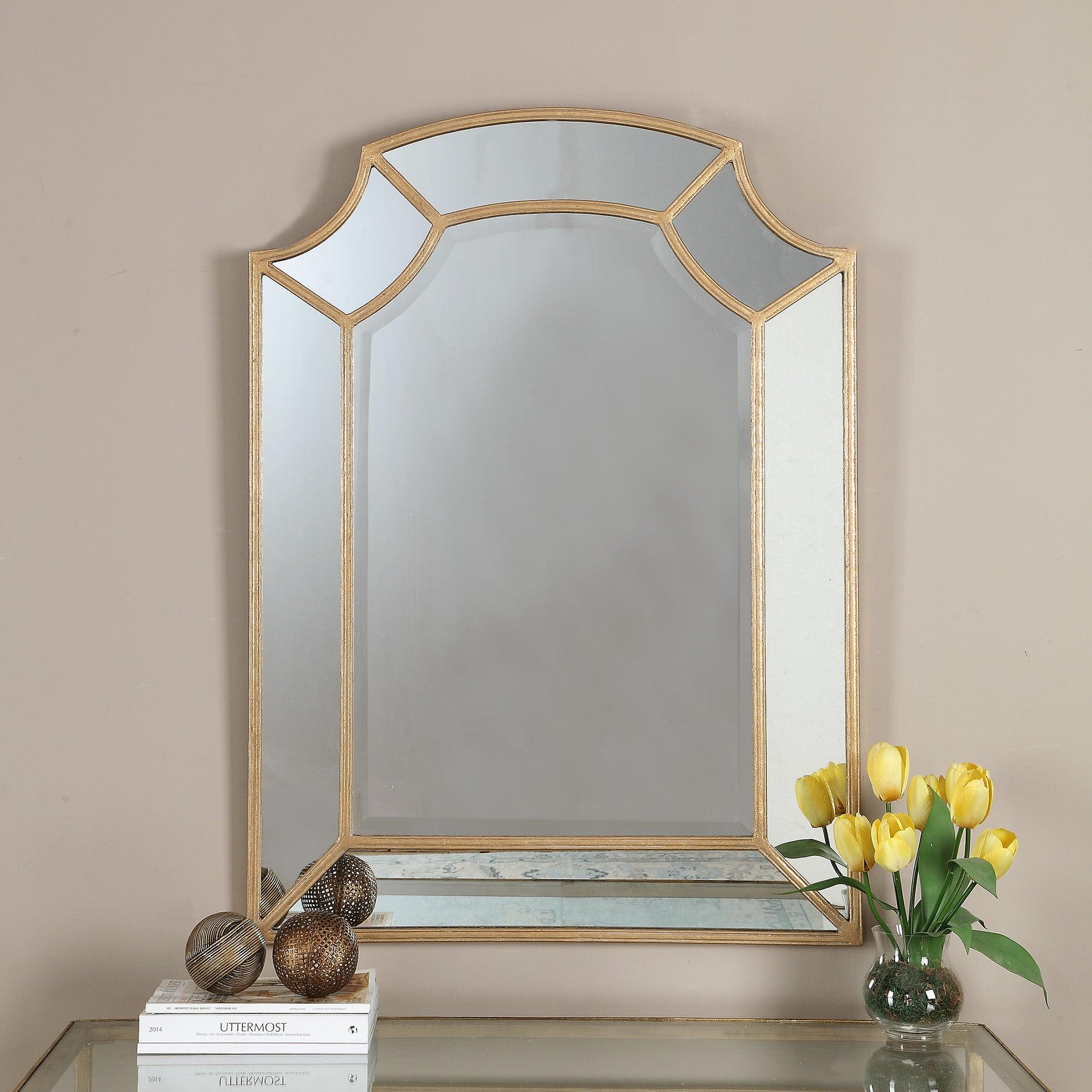FRANCOLI GOLD ARCH MIRROR - Frankwebs