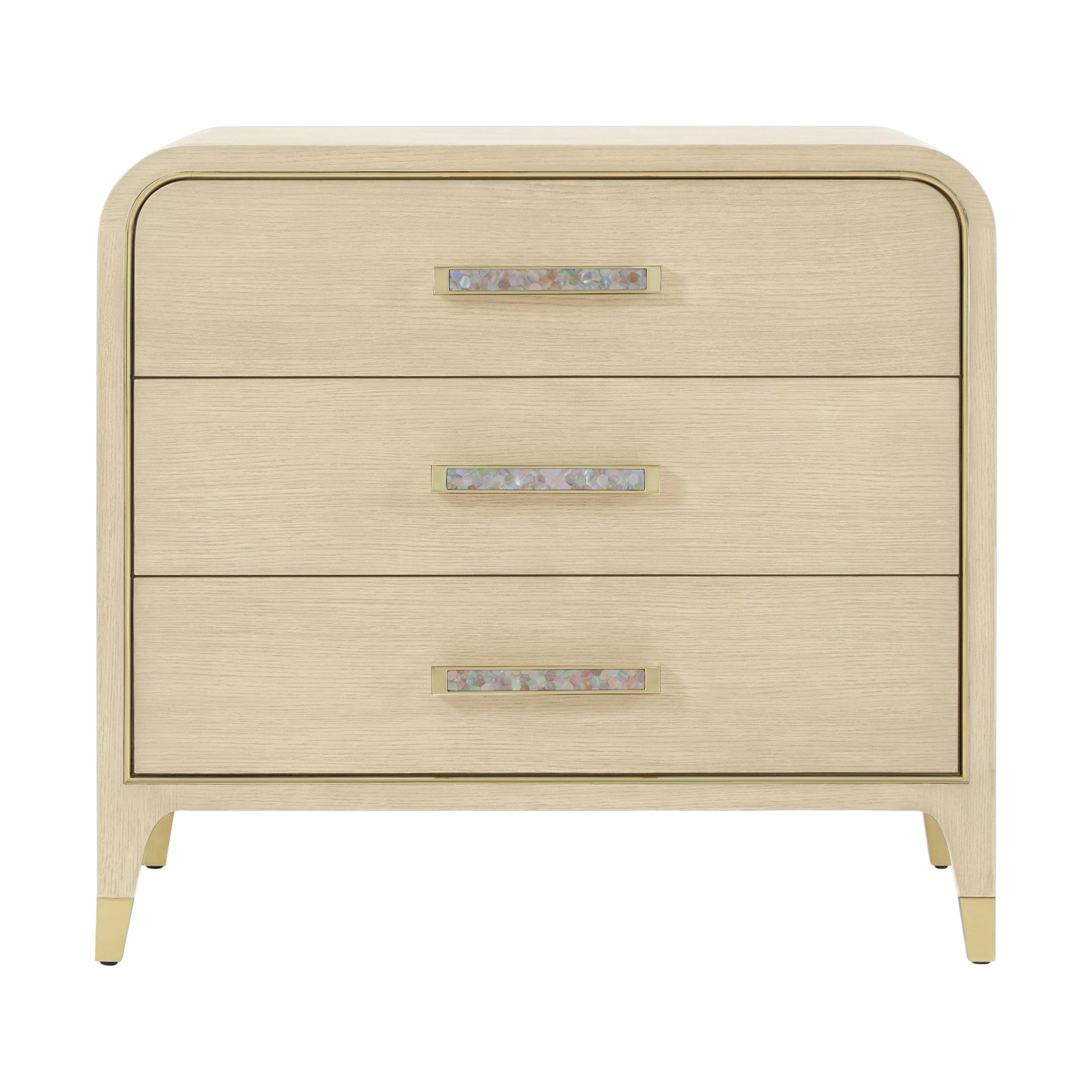 Judith Leiber 3-Drawer Nightstand - Frankwebs