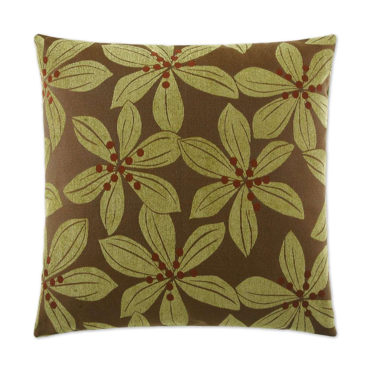 Tropical Leaf Pillow - Frankwebs
