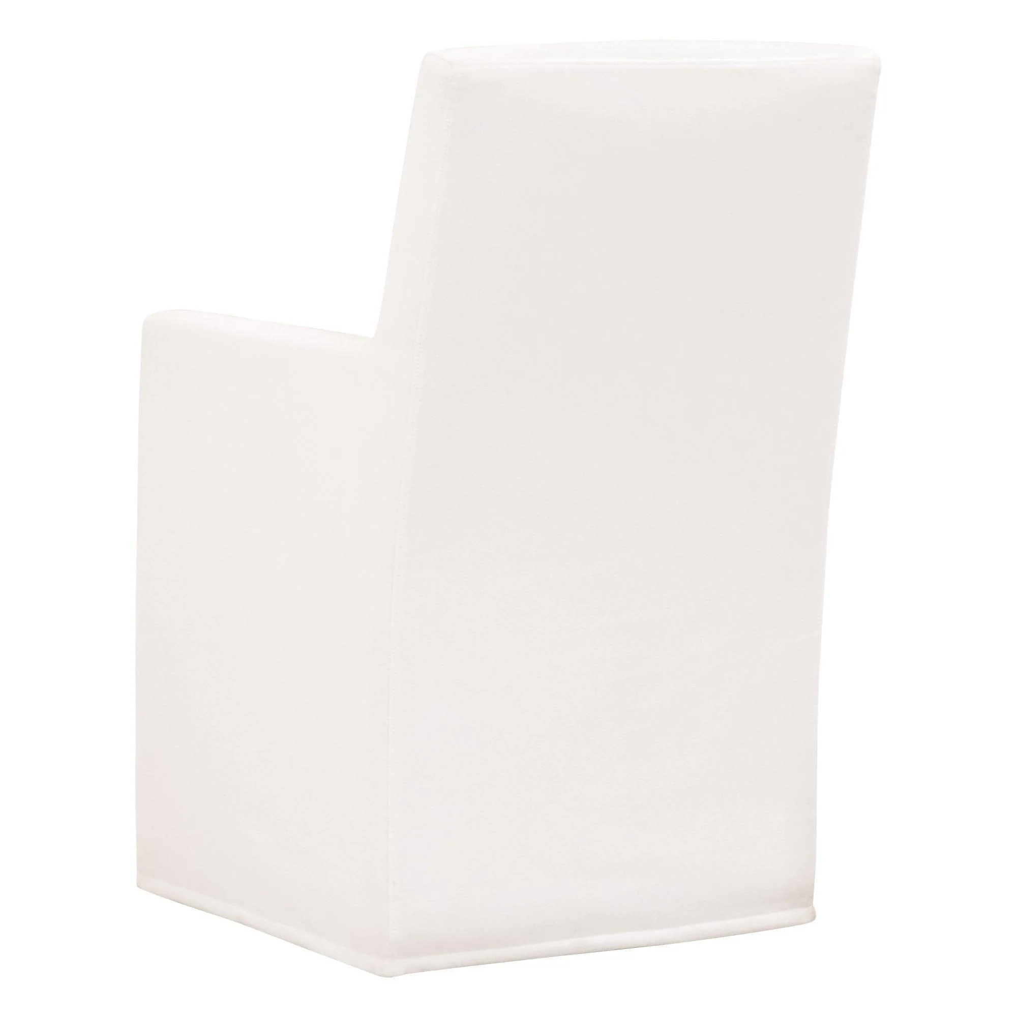 Shelter Slipcover Arm Chair with Casters - Frankwebs