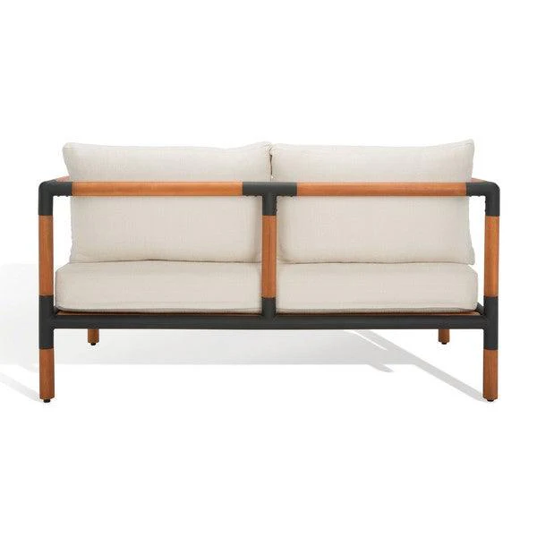 TOMMY METAL AND WOOD PATIO SOFA - Frankwebs