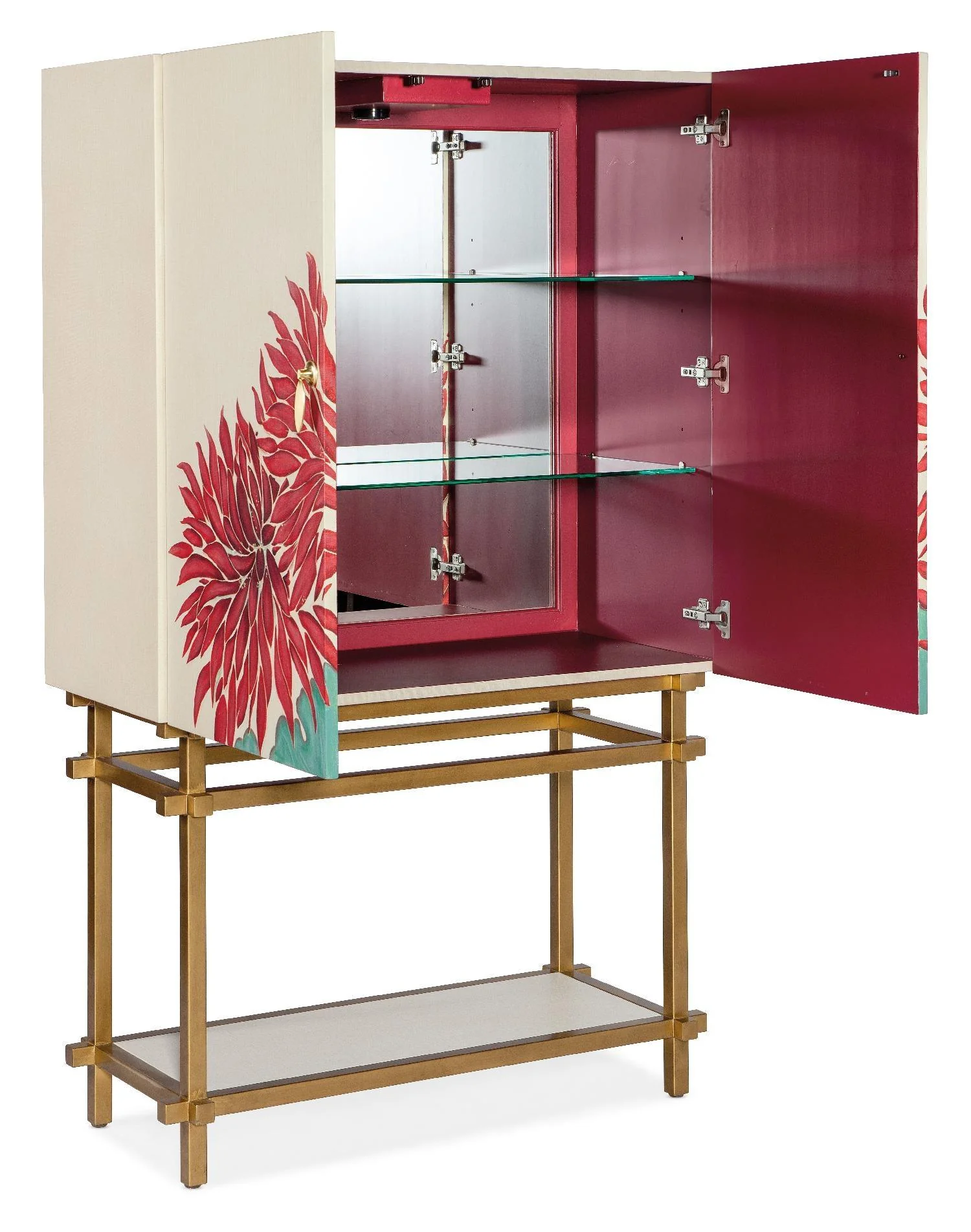 Melange Patrisha Bar Cabinet - Frankwebs