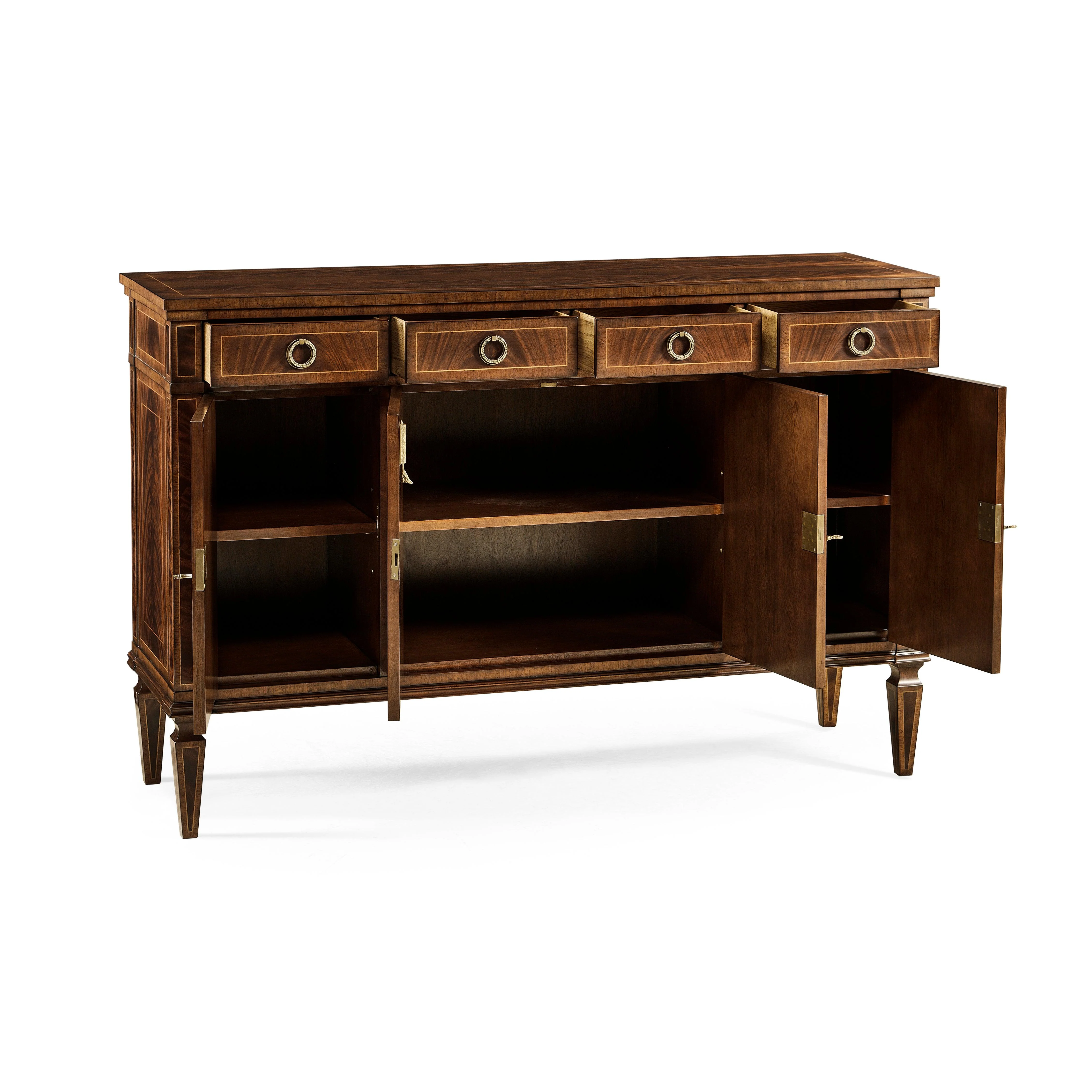 Buckingham Regency style Mahogany Credenza - Frankwebs