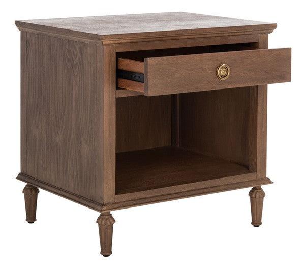 LISABET 1 DRAWER WOOD NIGHTSTAND - Frankwebs