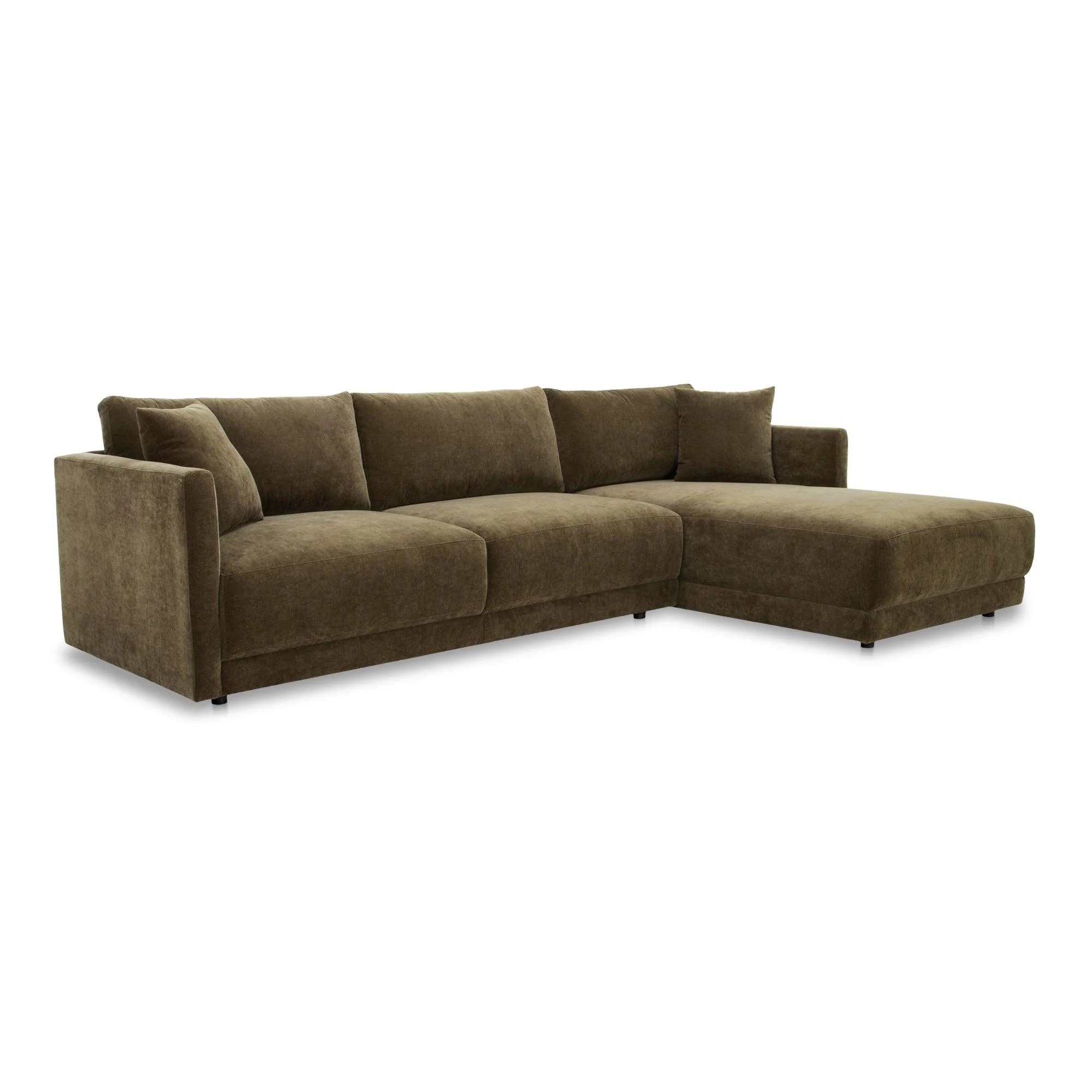 Bryn Sectional Cedar Green Right - Frankwebs