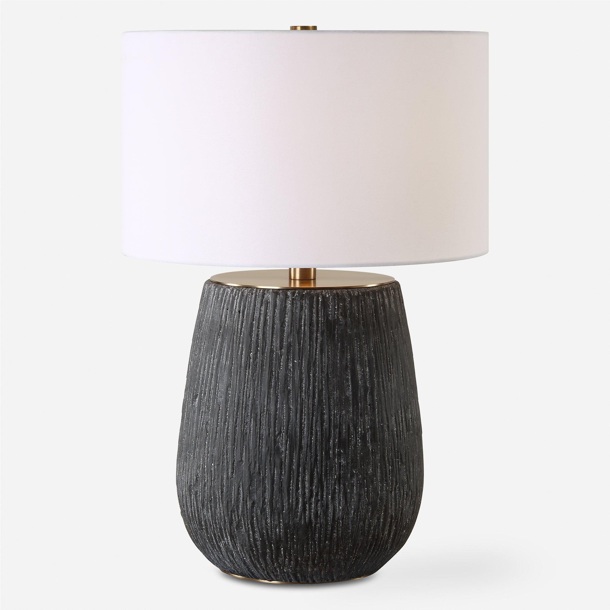Americana Aged Black Table Lamp - Frankwebs