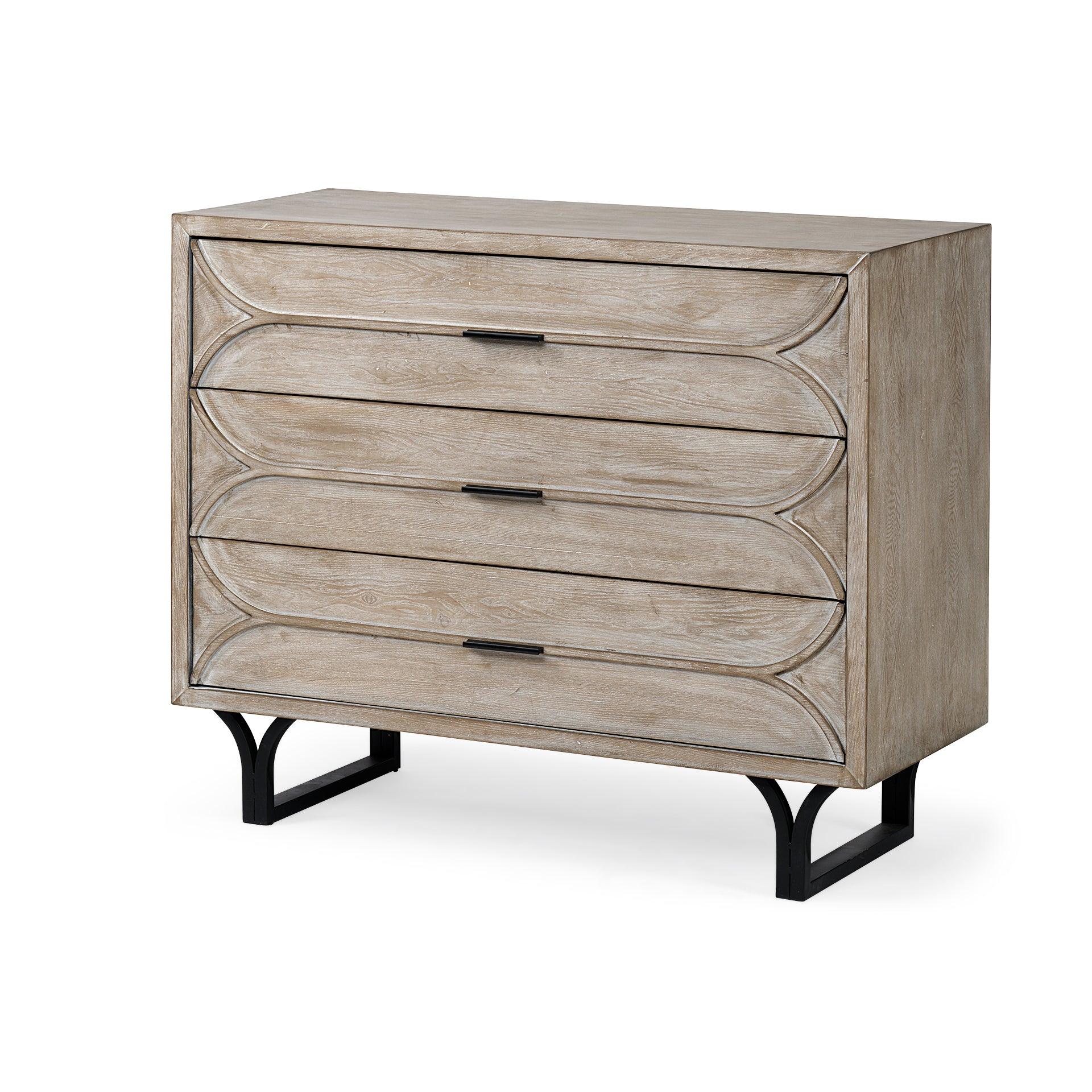 Giselle I 3 Drawer Accent Cabinet - Frankwebs