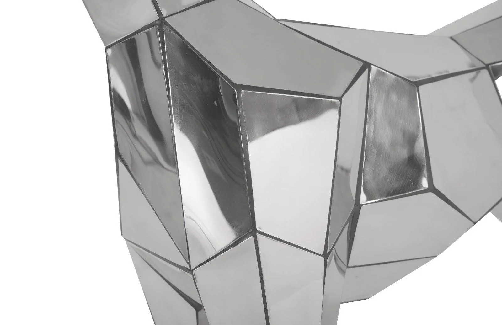 Crazy Cut Dog, Stainless Steel, Silver - Frankwebs