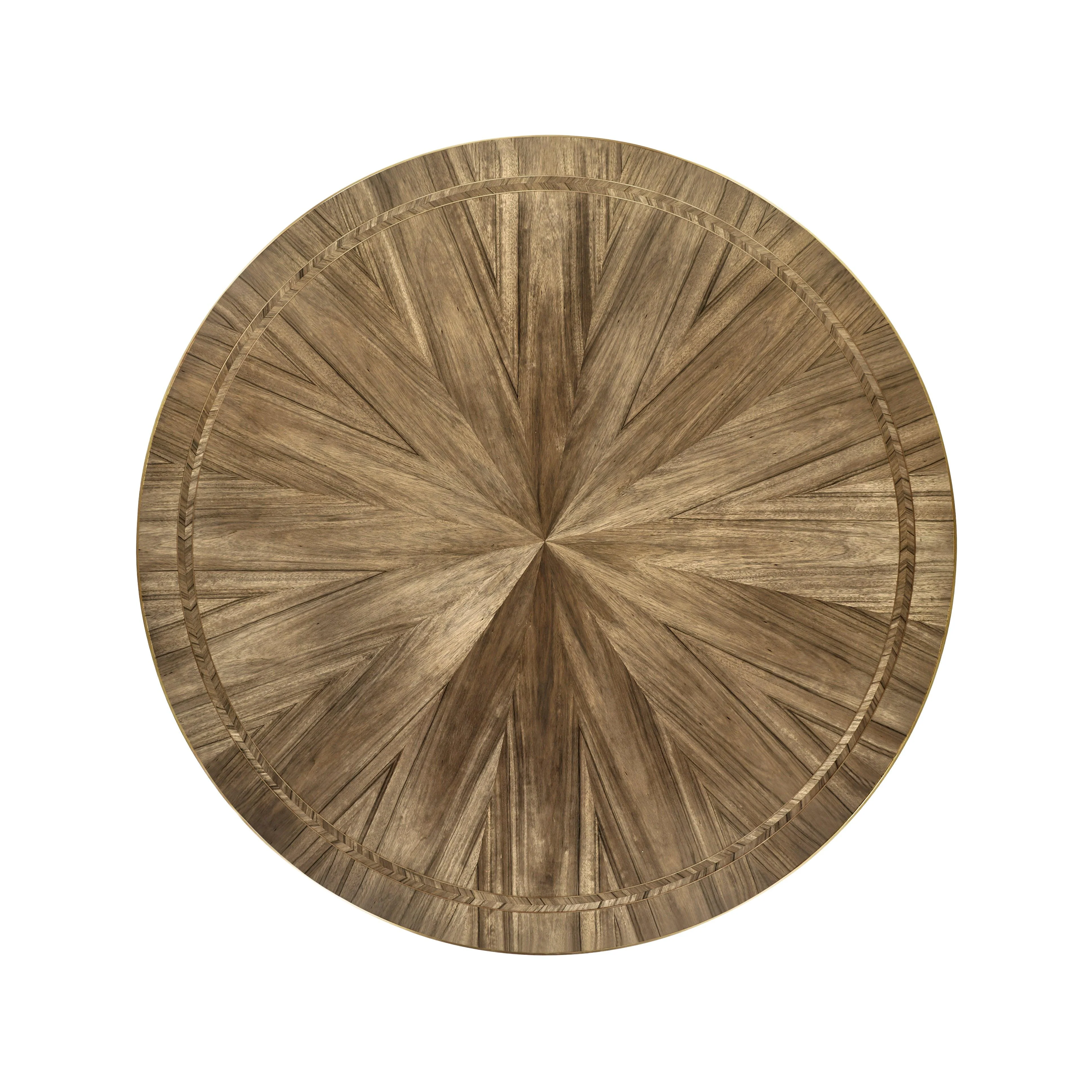 Hamilton Round Golden Amber Dining Table - Frankwebs