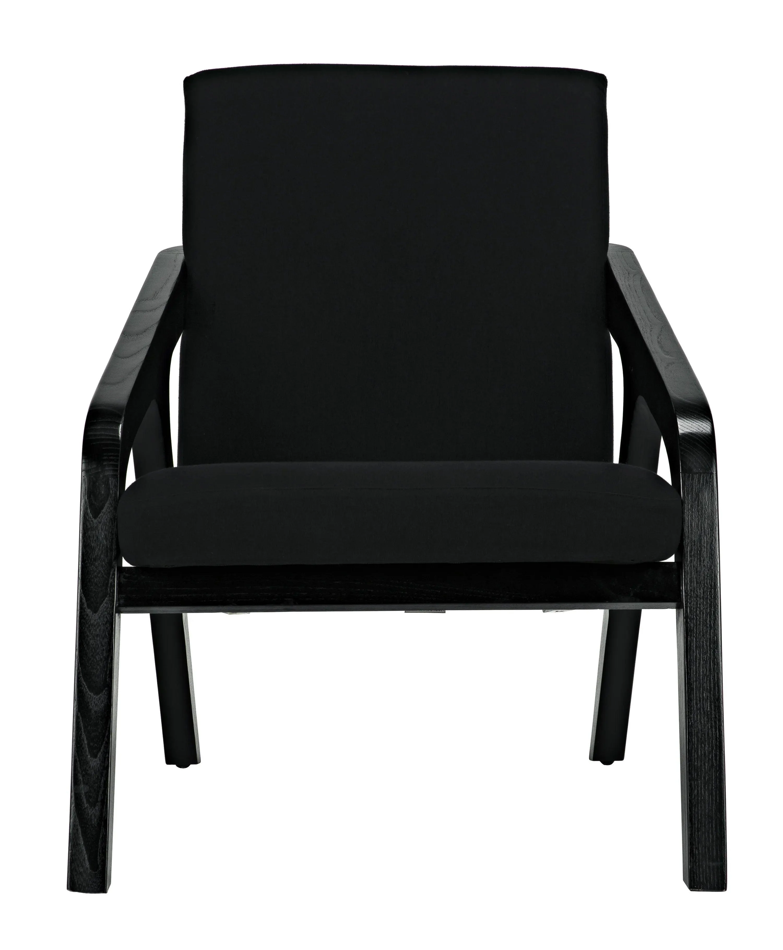 Lamar Chair, Charcoal Black - Frankwebs