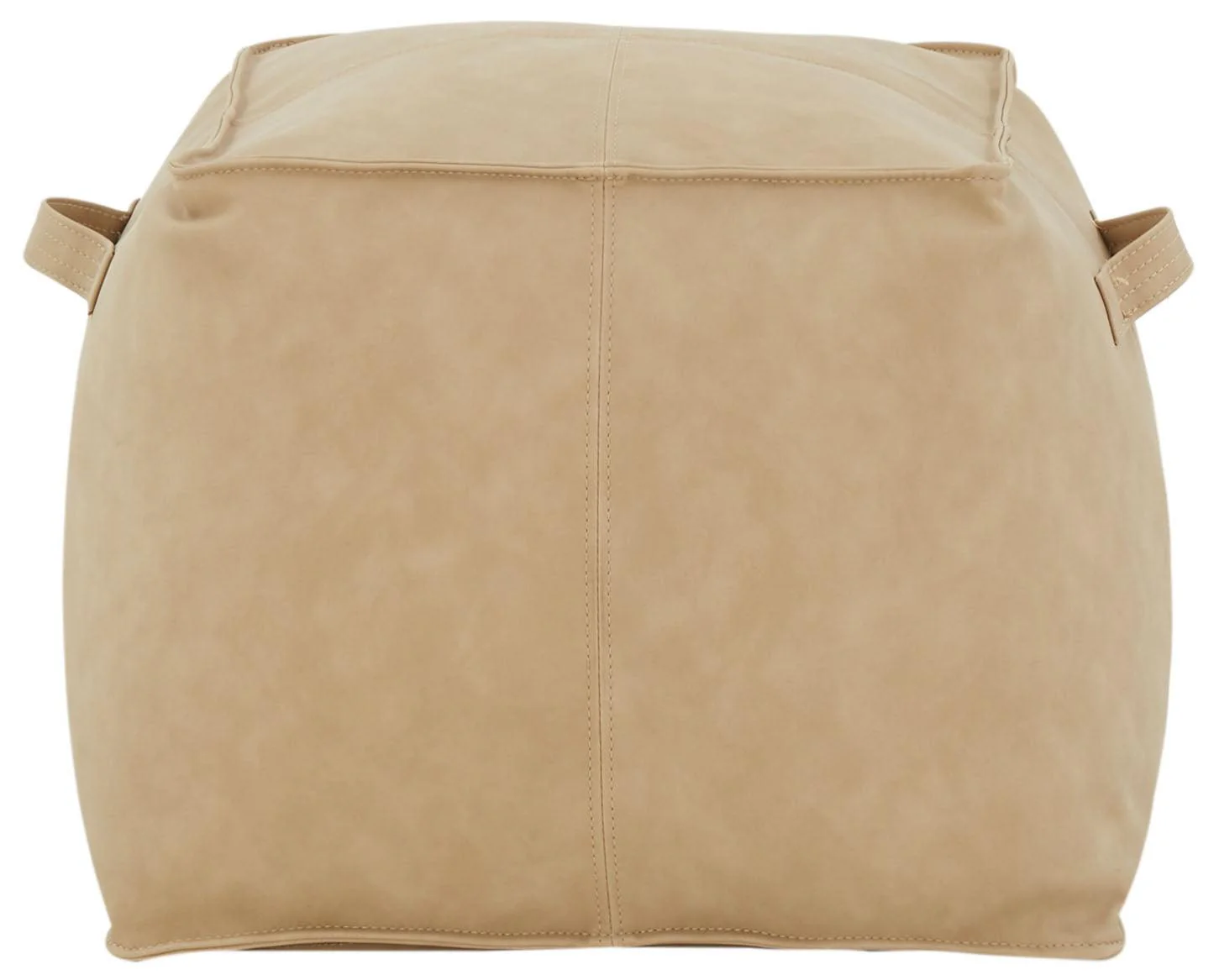PABLO VEGAN LEATHER POUF - Frankwebs