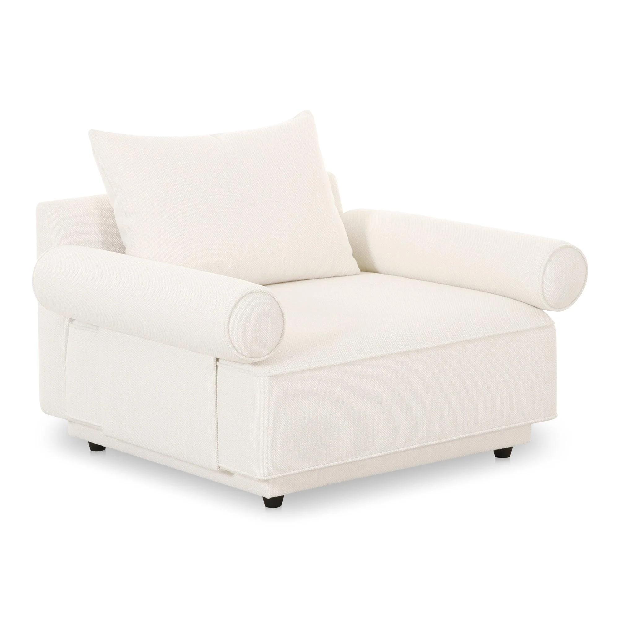 Rosello Arm Chair White - Frankwebs