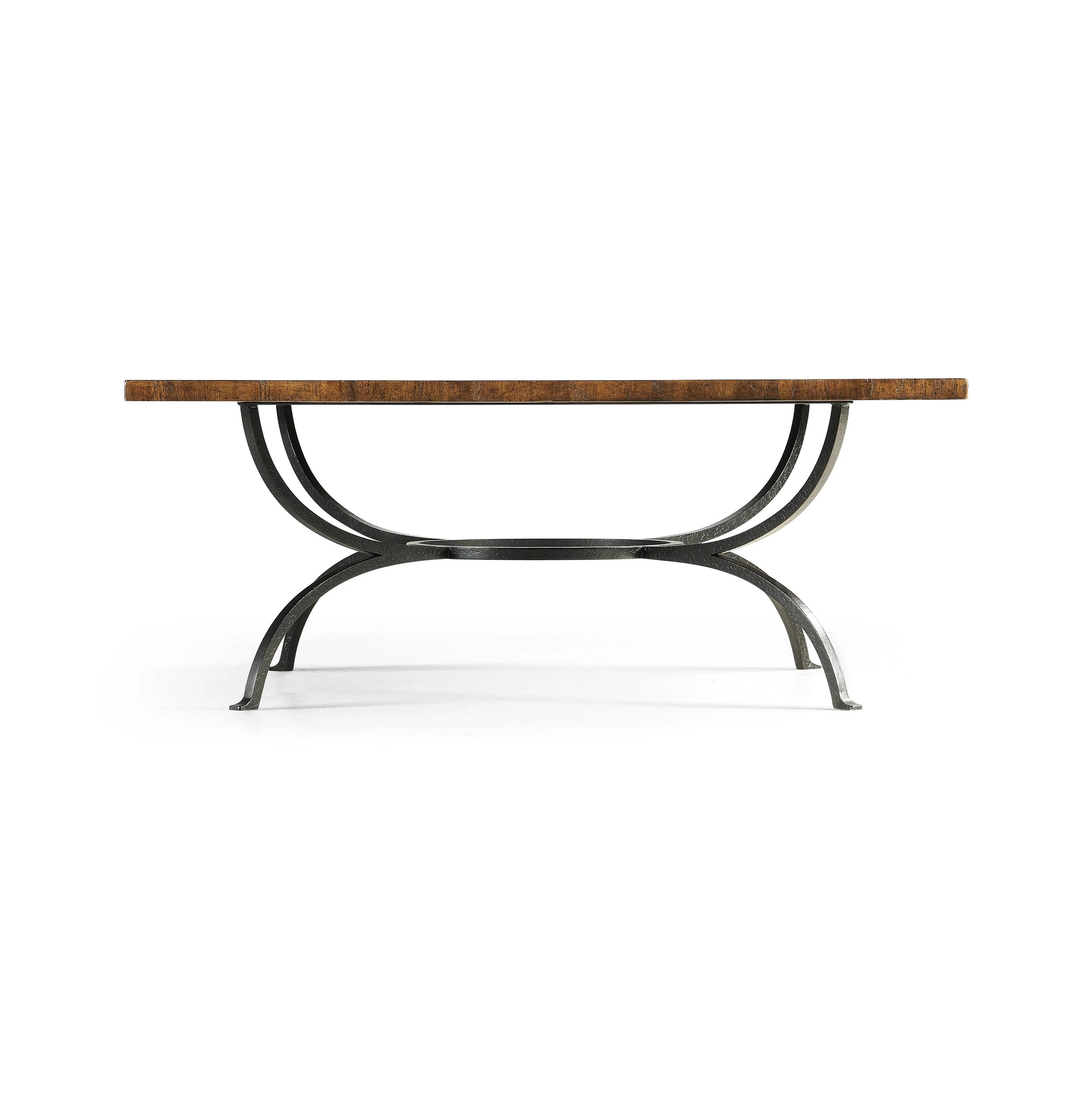 Casual Accents Country Walnut Plank Cocktail Table - Frankwebs