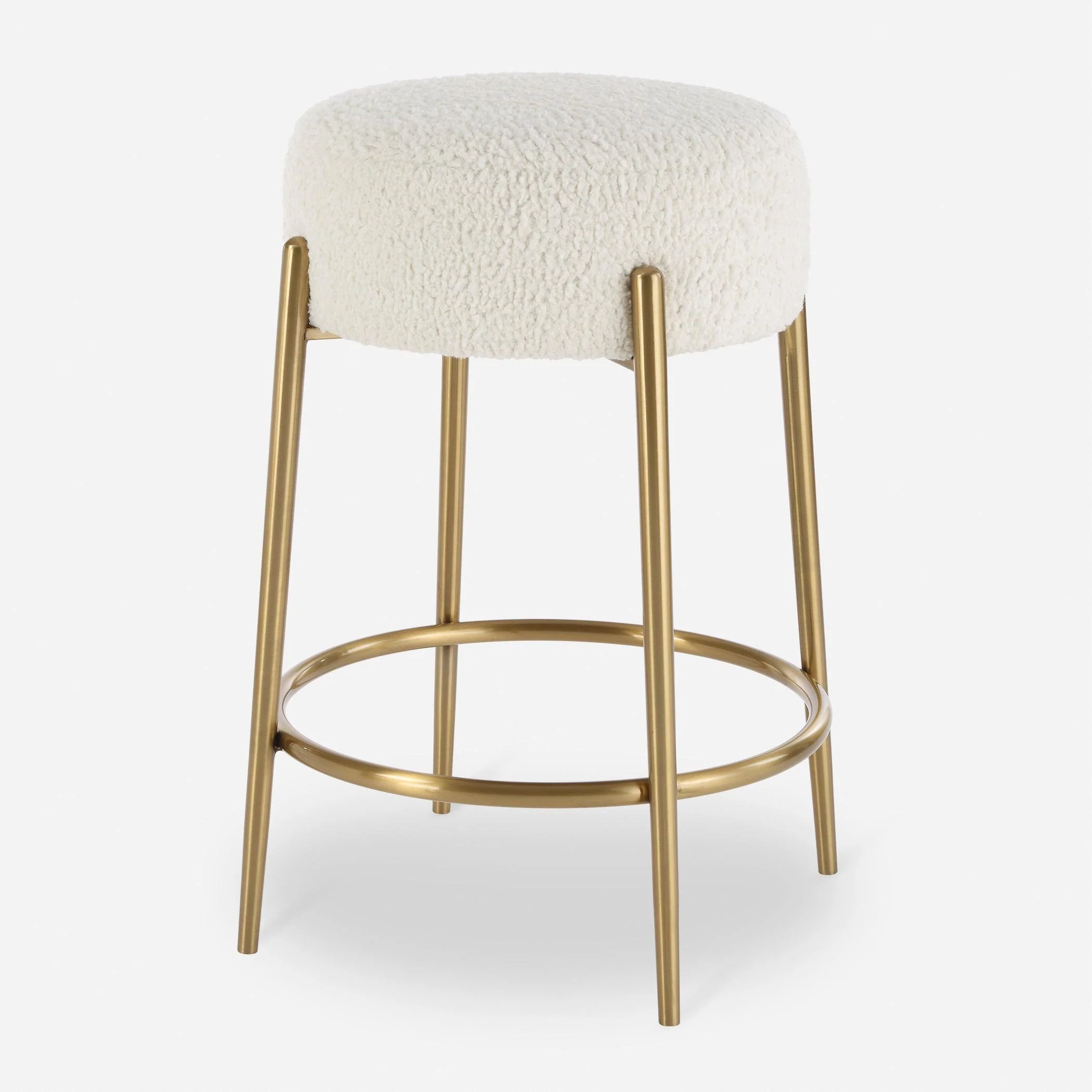 Arles Brass Counter Stool - Frankwebs
