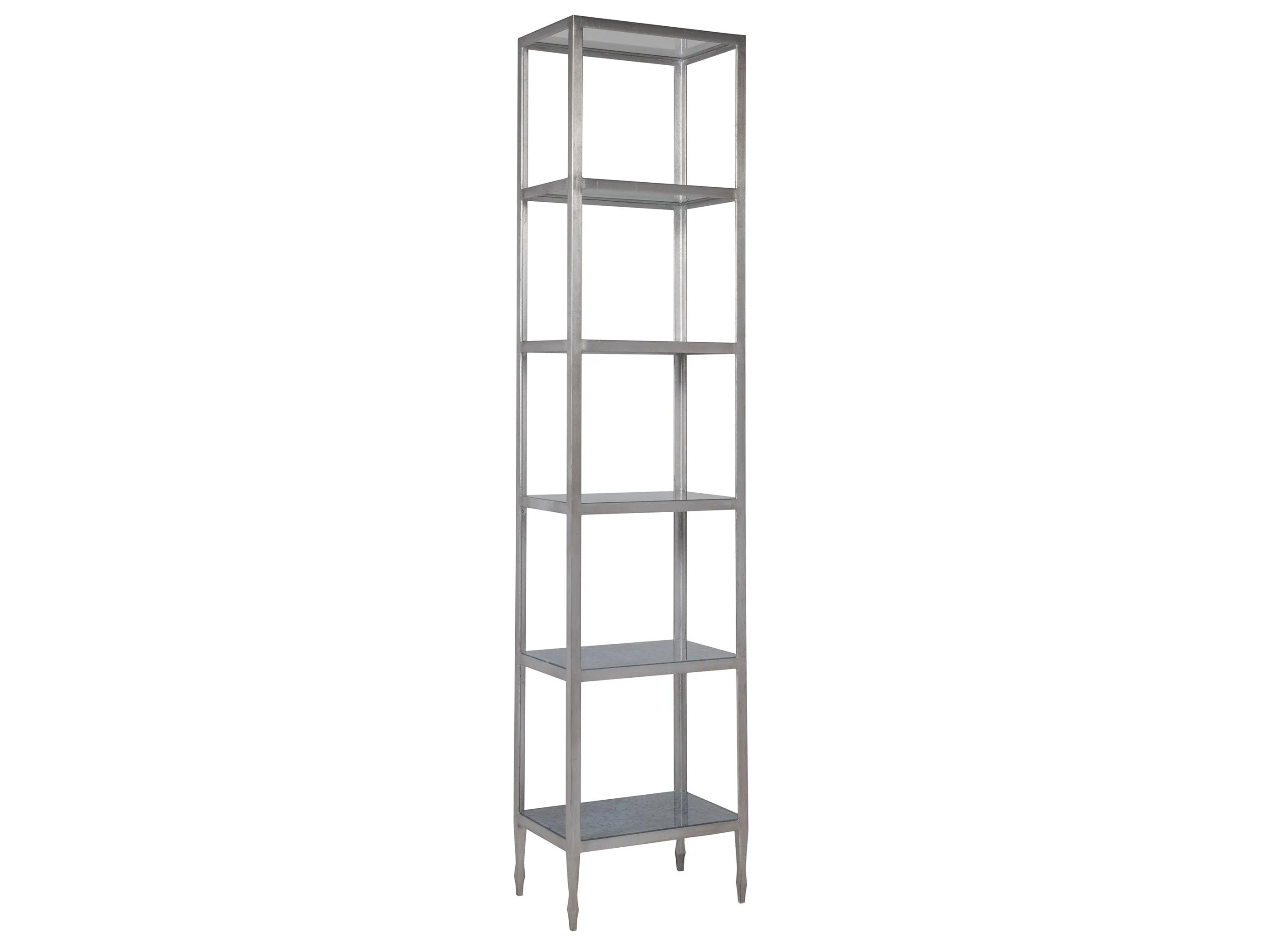 Signature Designs Sashay Silver Slim Etagere - Frankwebs