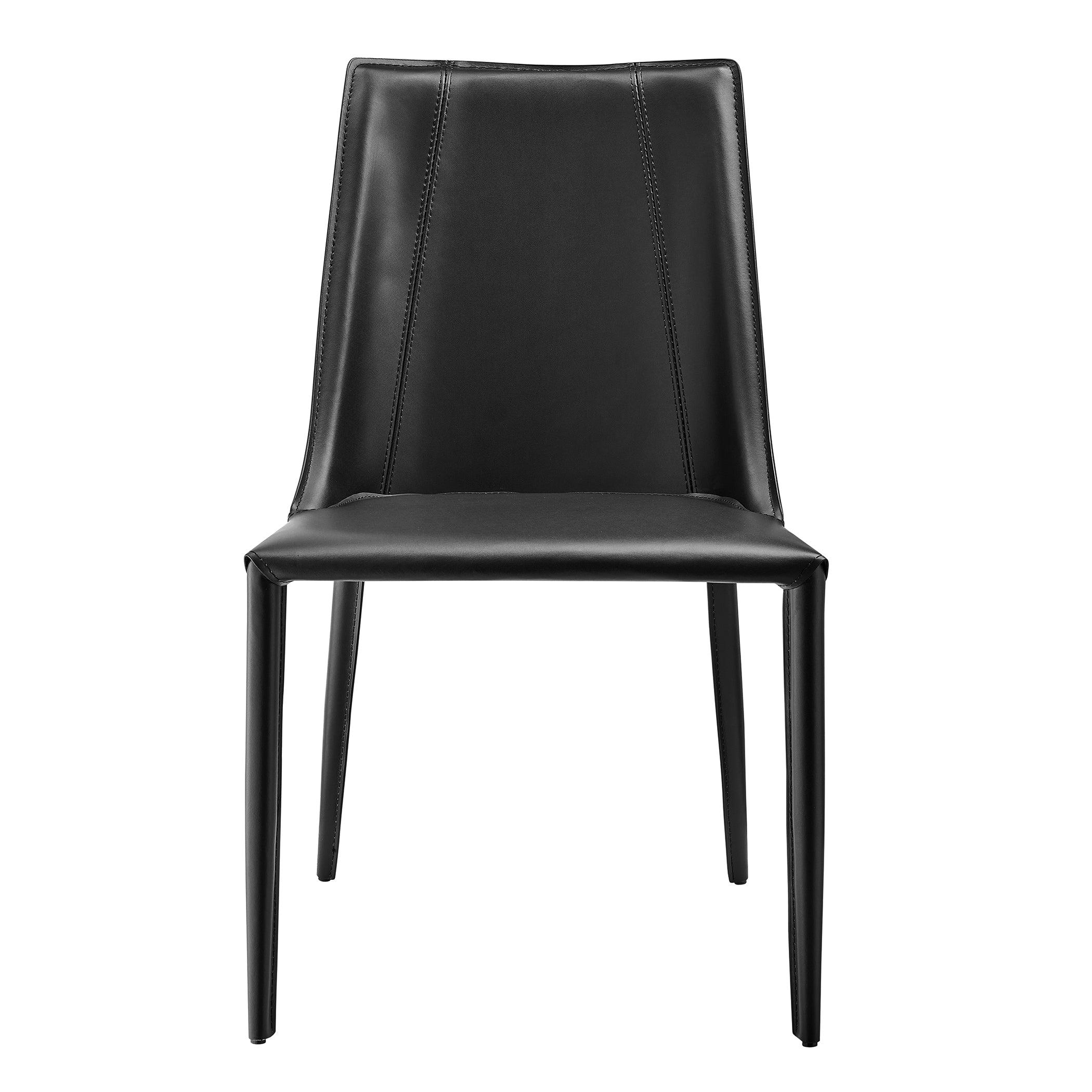 Kalle Side Chair in Black - Set of 1 - Frankwebs