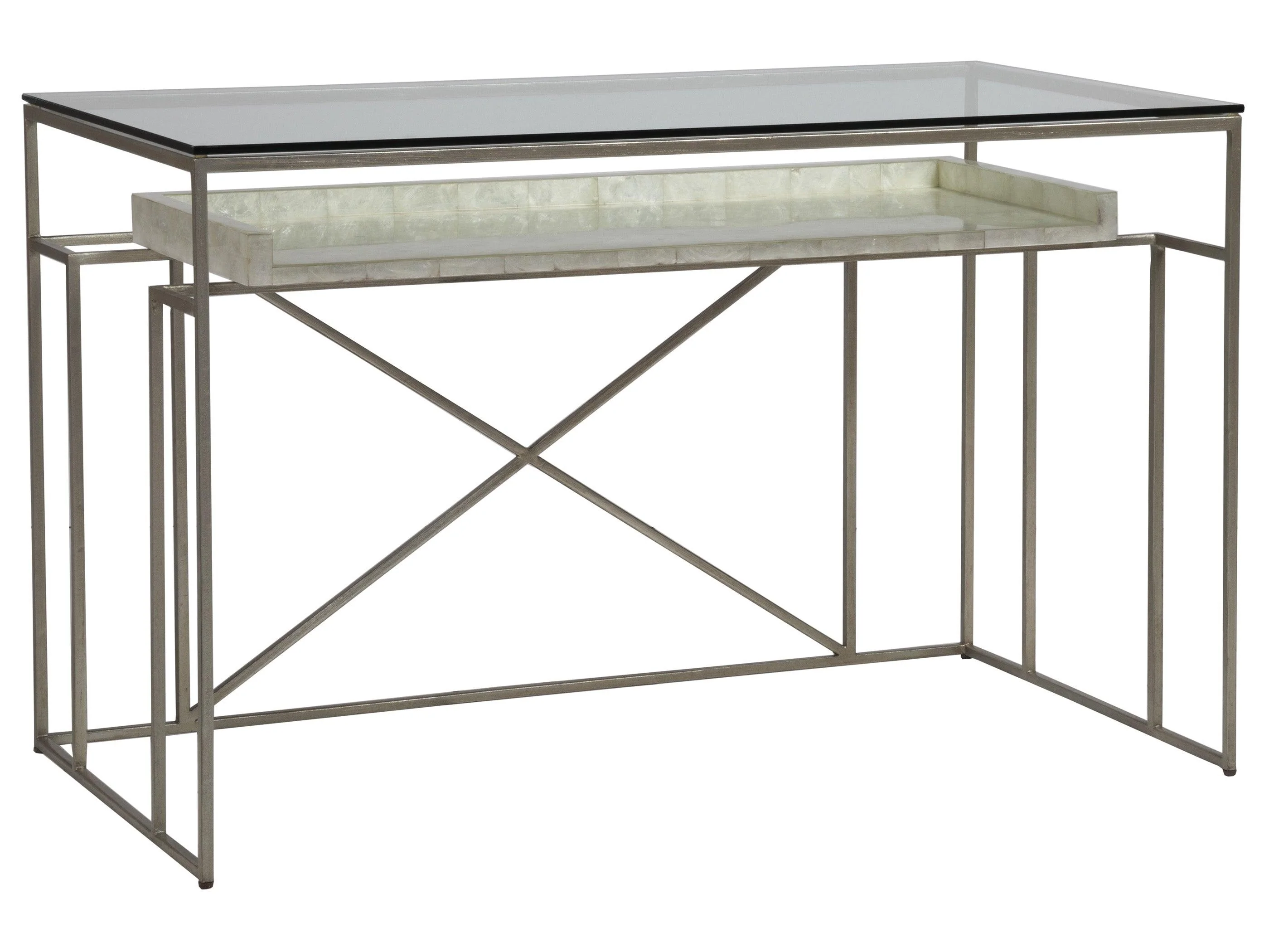 Signature Designs Cumulus Capiz Writing Table - Frankwebs